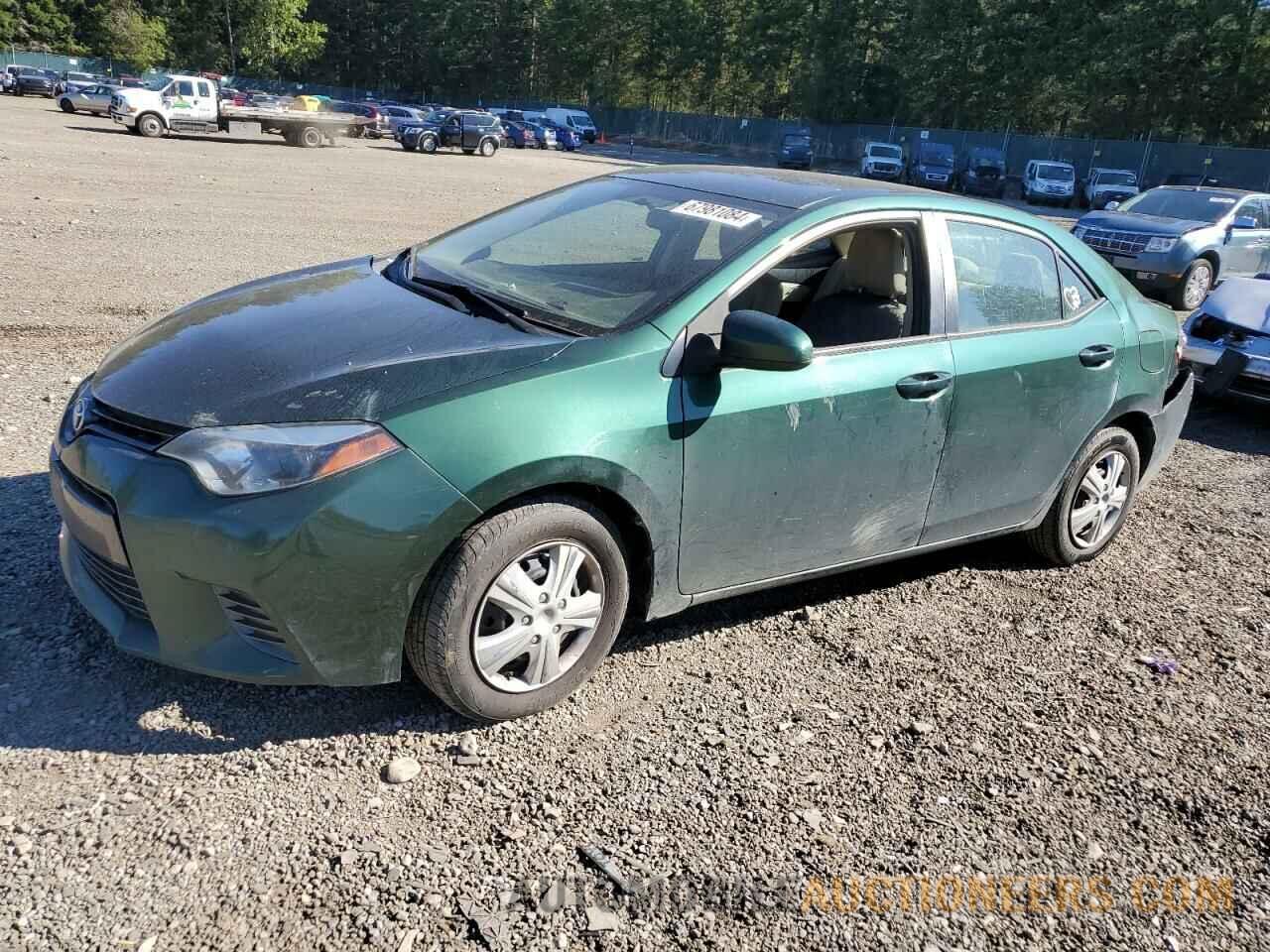 2T1BPRHE8FC271606 TOYOTA COROLLA 2015