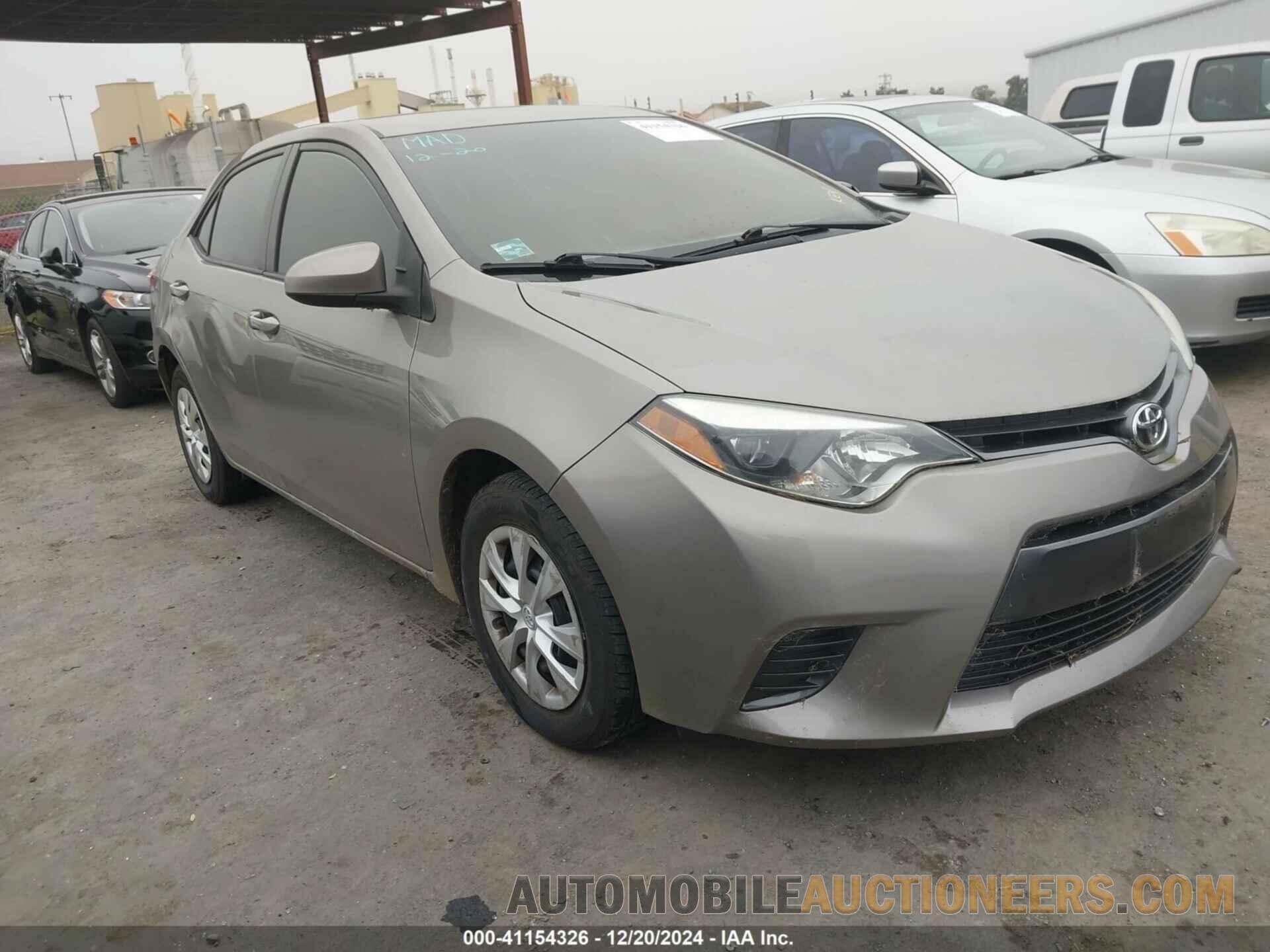 2T1BPRHE8FC324305 TOYOTA COROLLA 2015