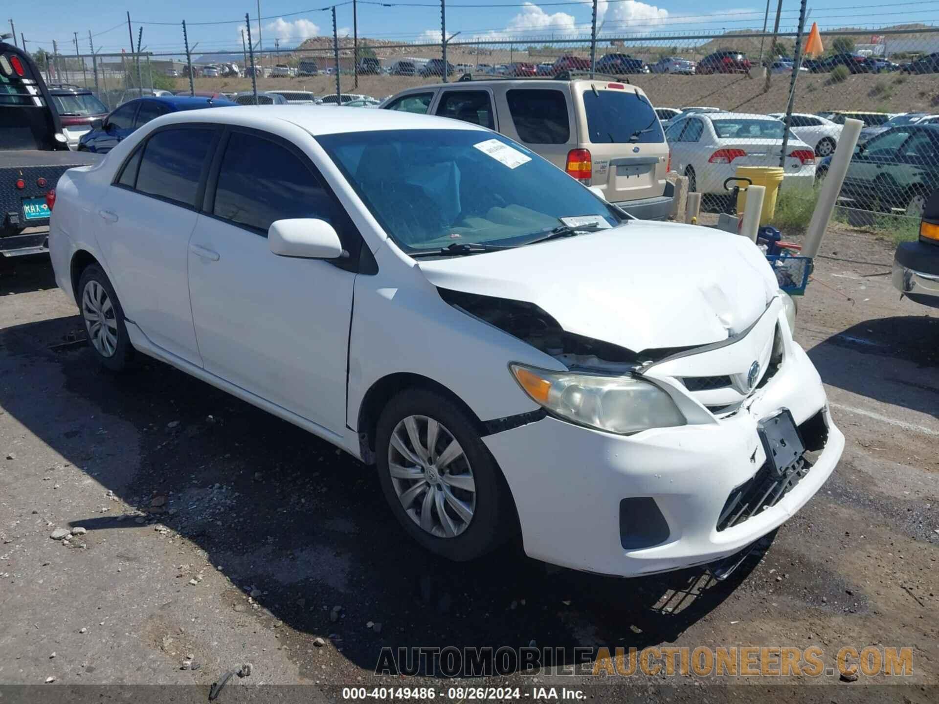 2T1BU4EE7CC796507 TOYOTA COROLLA 2012