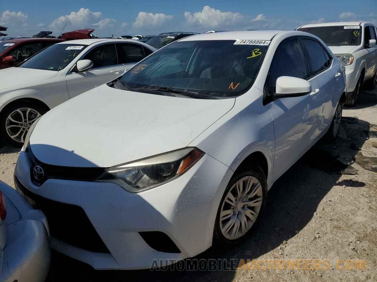 2T1BURHE0EC040741 TOYOTA COROLLA 2014