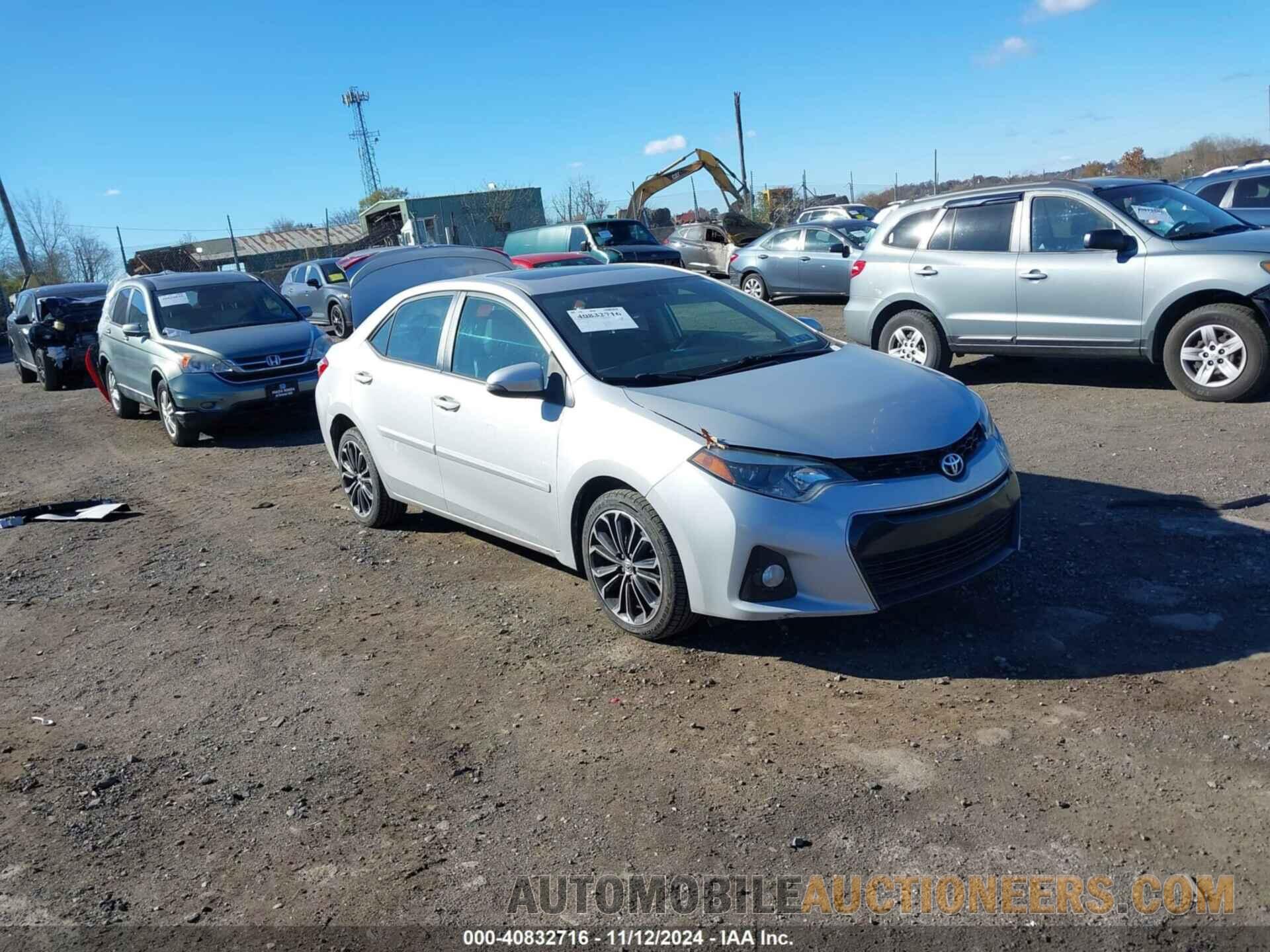 2T1BURHE0EC172107 TOYOTA COROLLA 2014