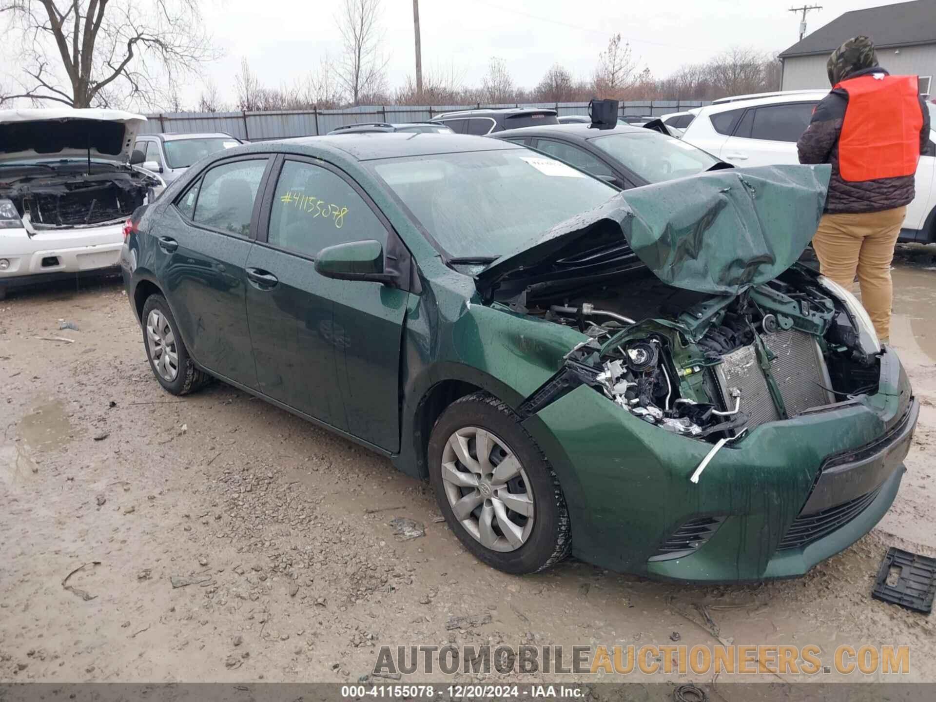 2T1BURHE0FC238432 TOYOTA COROLLA 2015