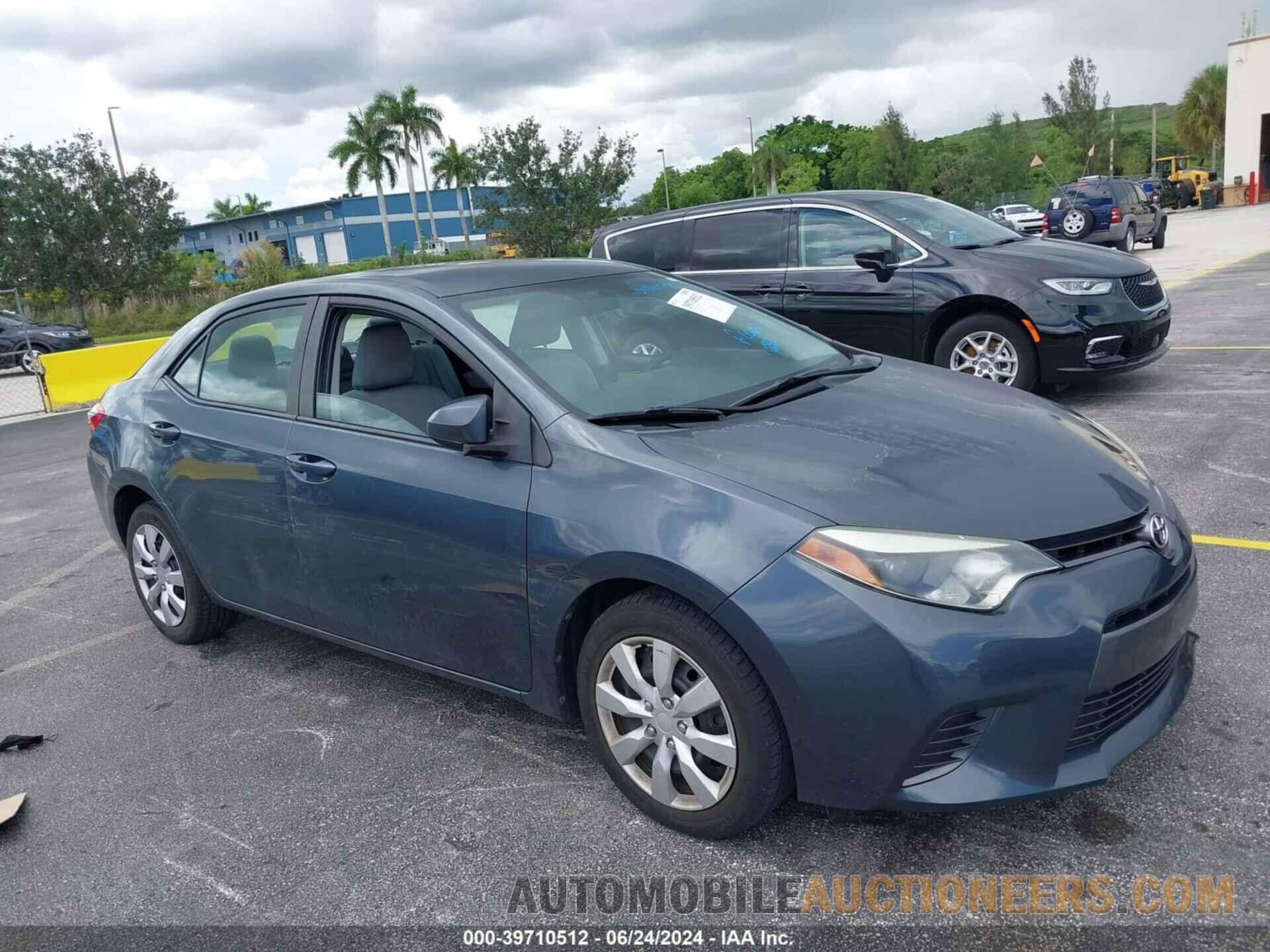 2T1BURHE0FC240181 TOYOTA COROLLA 2015