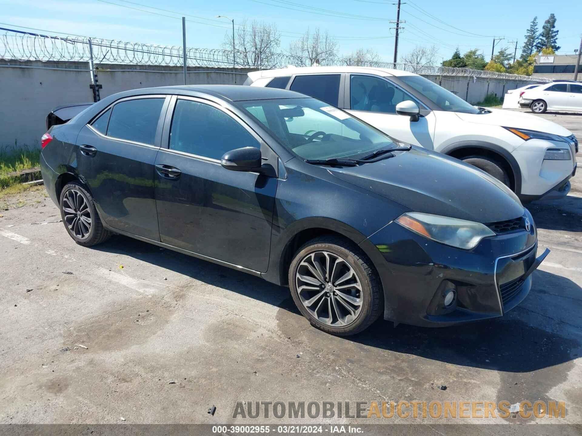 2T1BURHE0FC247969 TOYOTA COROLLA 2015