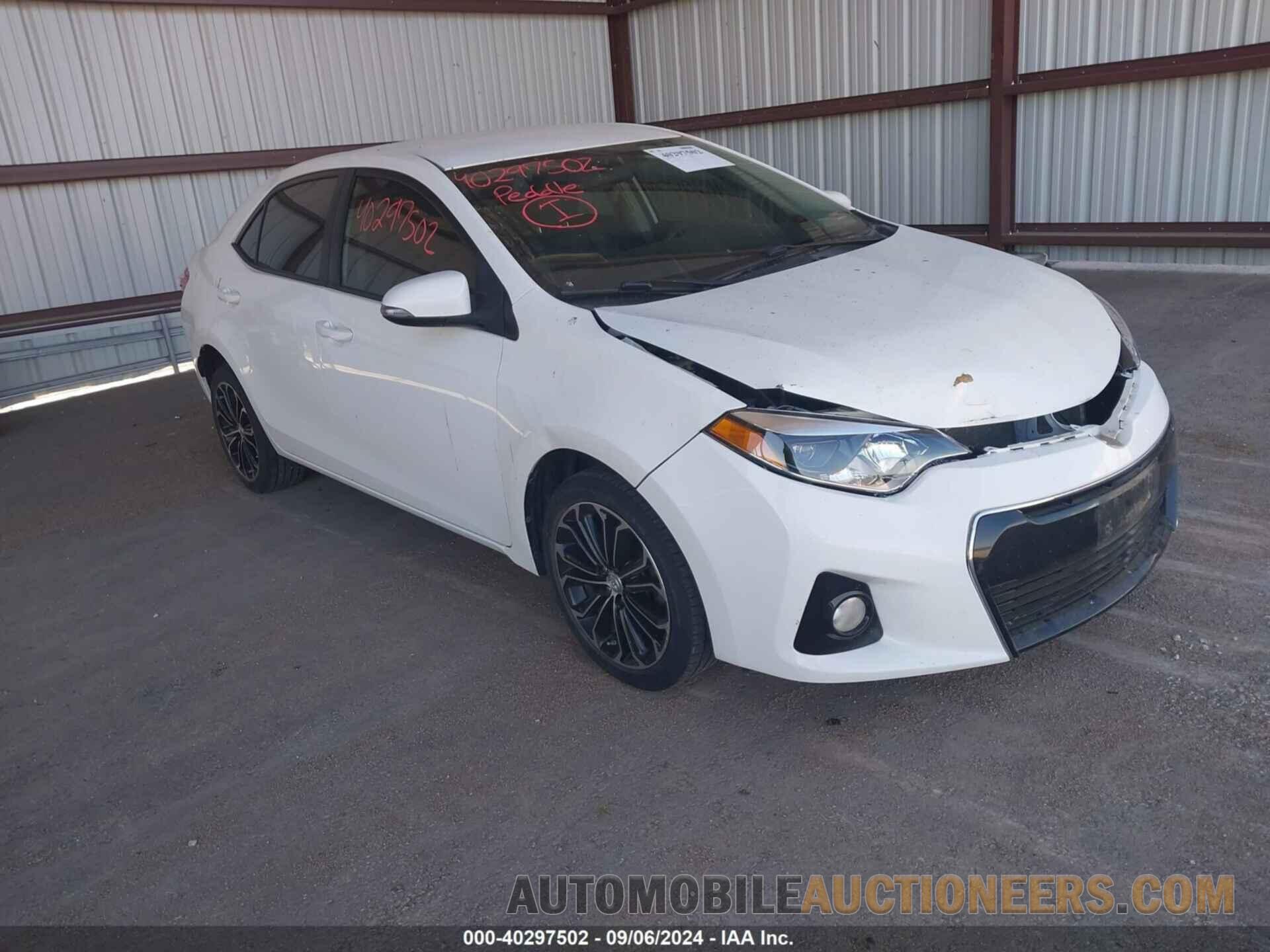 2T1BURHE0FC248314 TOYOTA COROLLA 2015