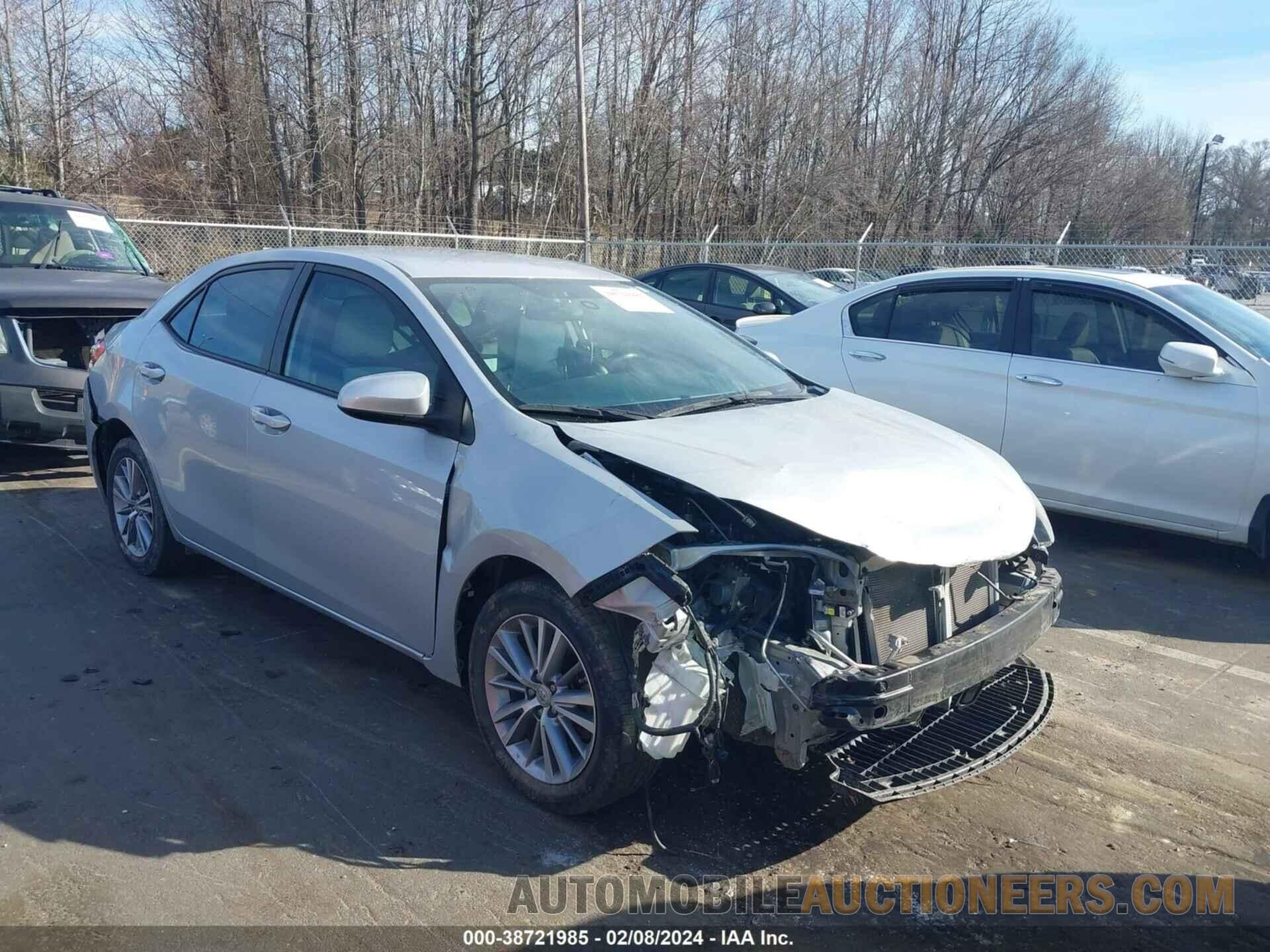 2T1BURHE0FC251147 TOYOTA COROLLA 2015