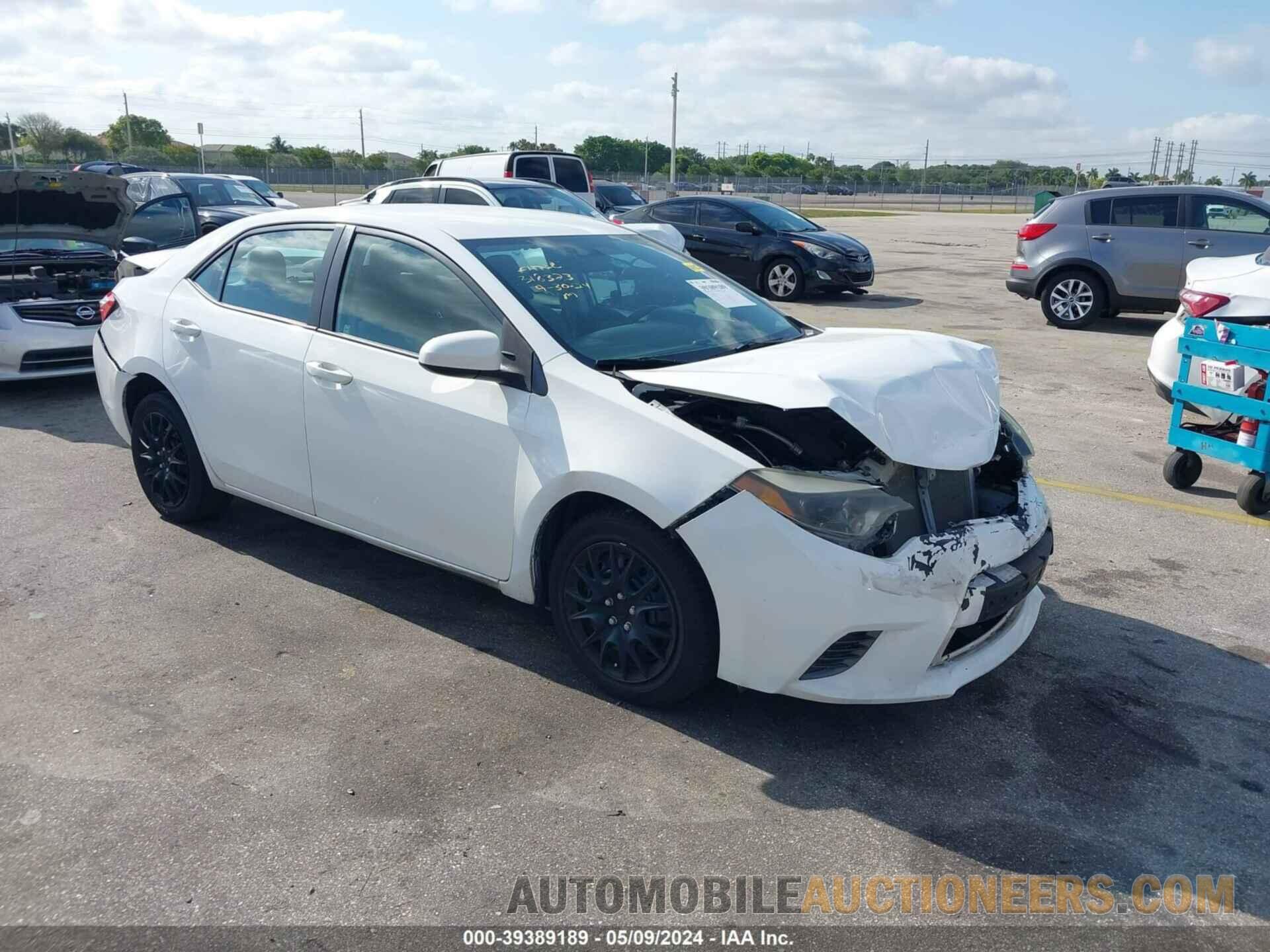 2T1BURHE0FC264559 TOYOTA COROLLA 2015