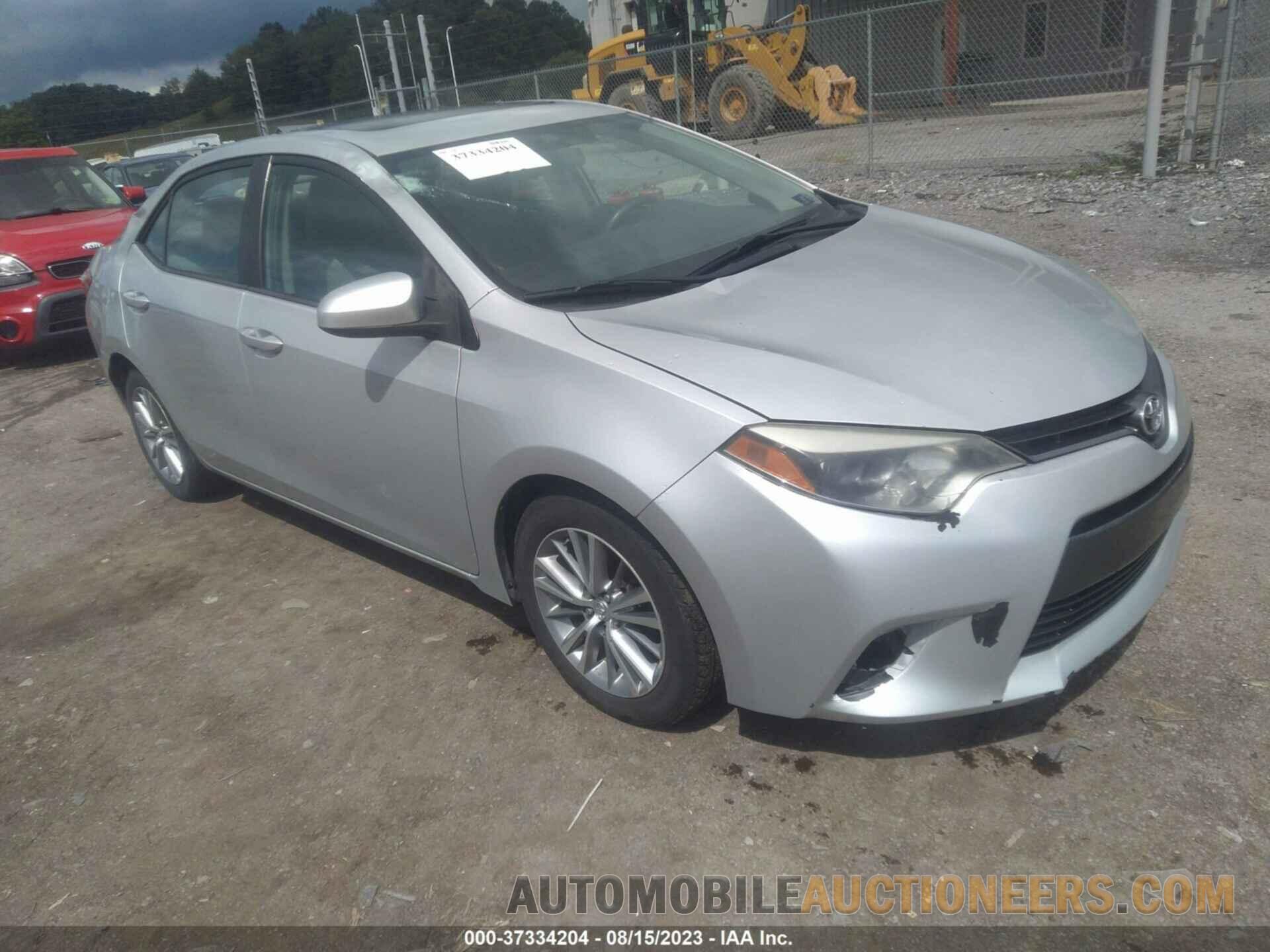 2T1BURHE0FC264562 TOYOTA COROLLA 2015