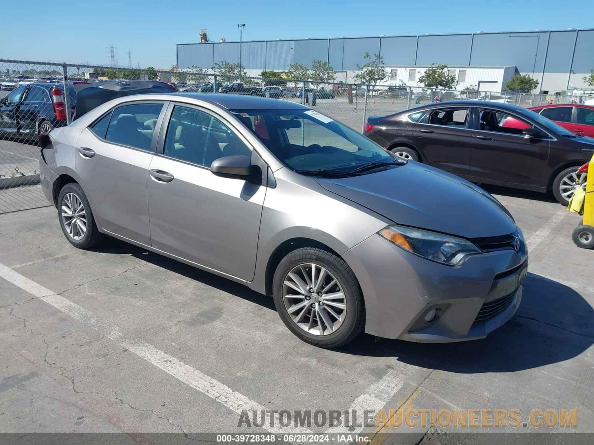 2T1BURHE0FC265405 TOYOTA COROLLA 2015