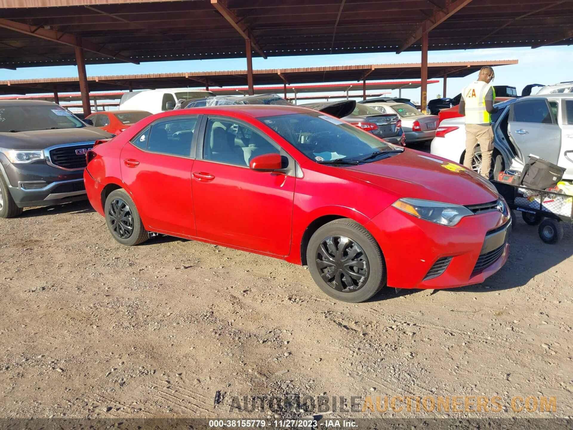 2T1BURHE0FC265811 TOYOTA COROLLA 2015