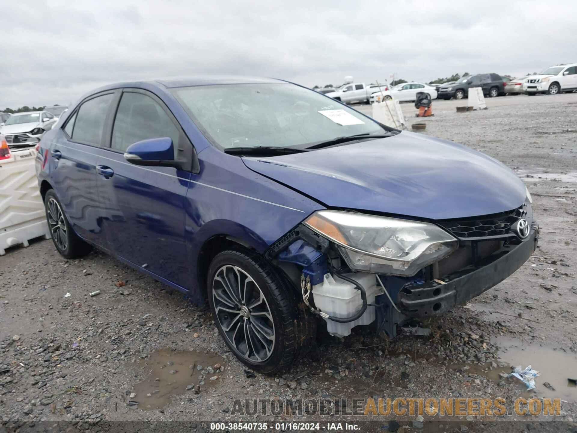 2T1BURHE0FC266747 TOYOTA COROLLA 2015