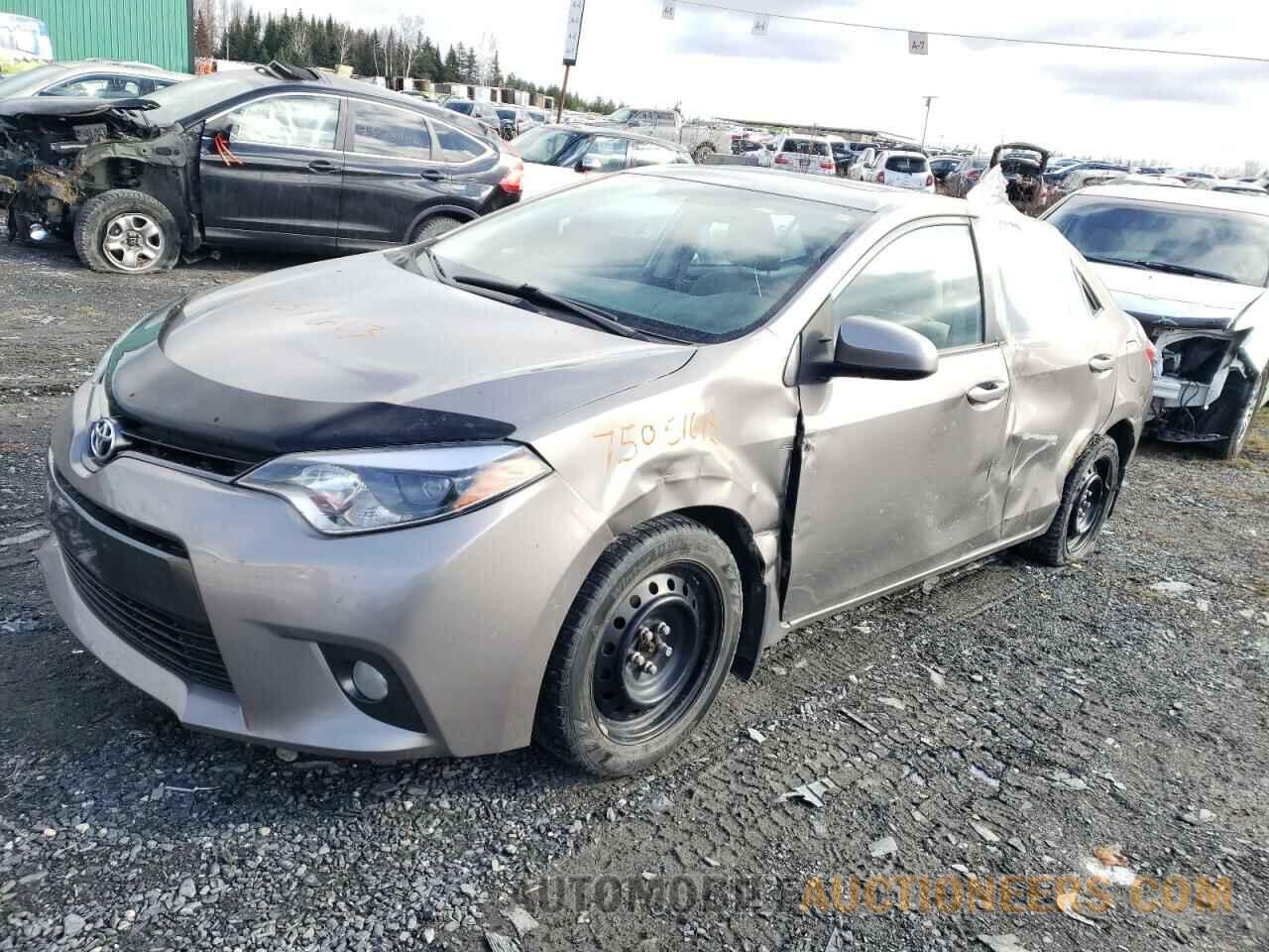 2T1BURHE0FC273536 TOYOTA COROLLA 2015