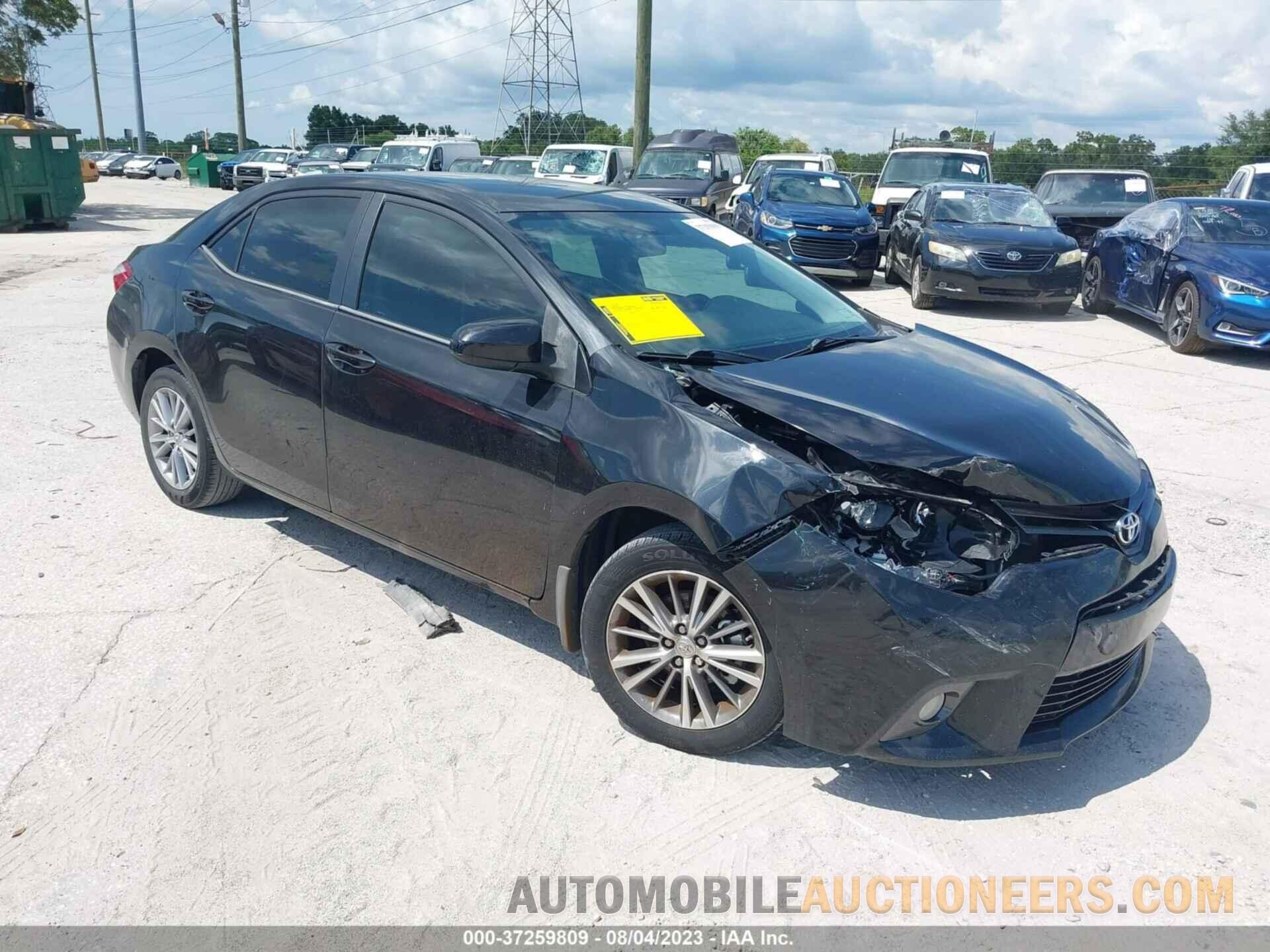 2T1BURHE0FC282284 TOYOTA COROLLA 2015