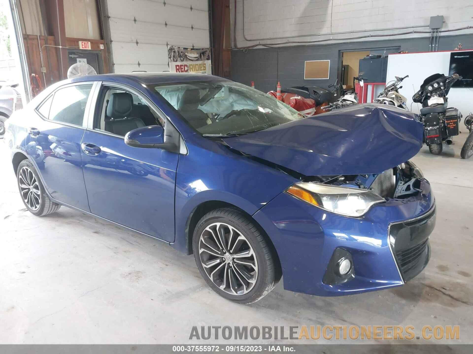 2T1BURHE0FC283581 TOYOTA COROLLA 2015