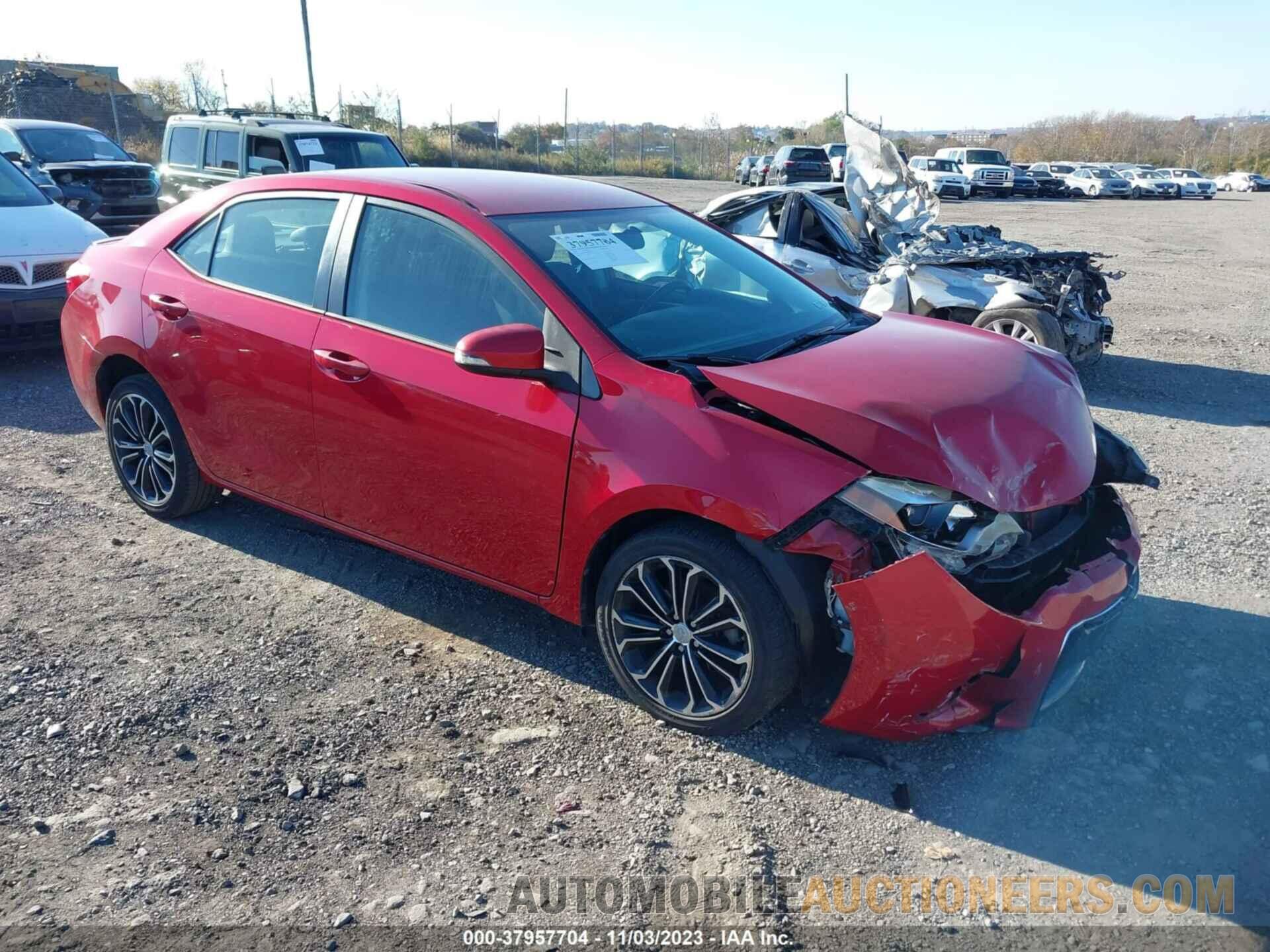 2T1BURHE0FC283676 TOYOTA COROLLA 2015