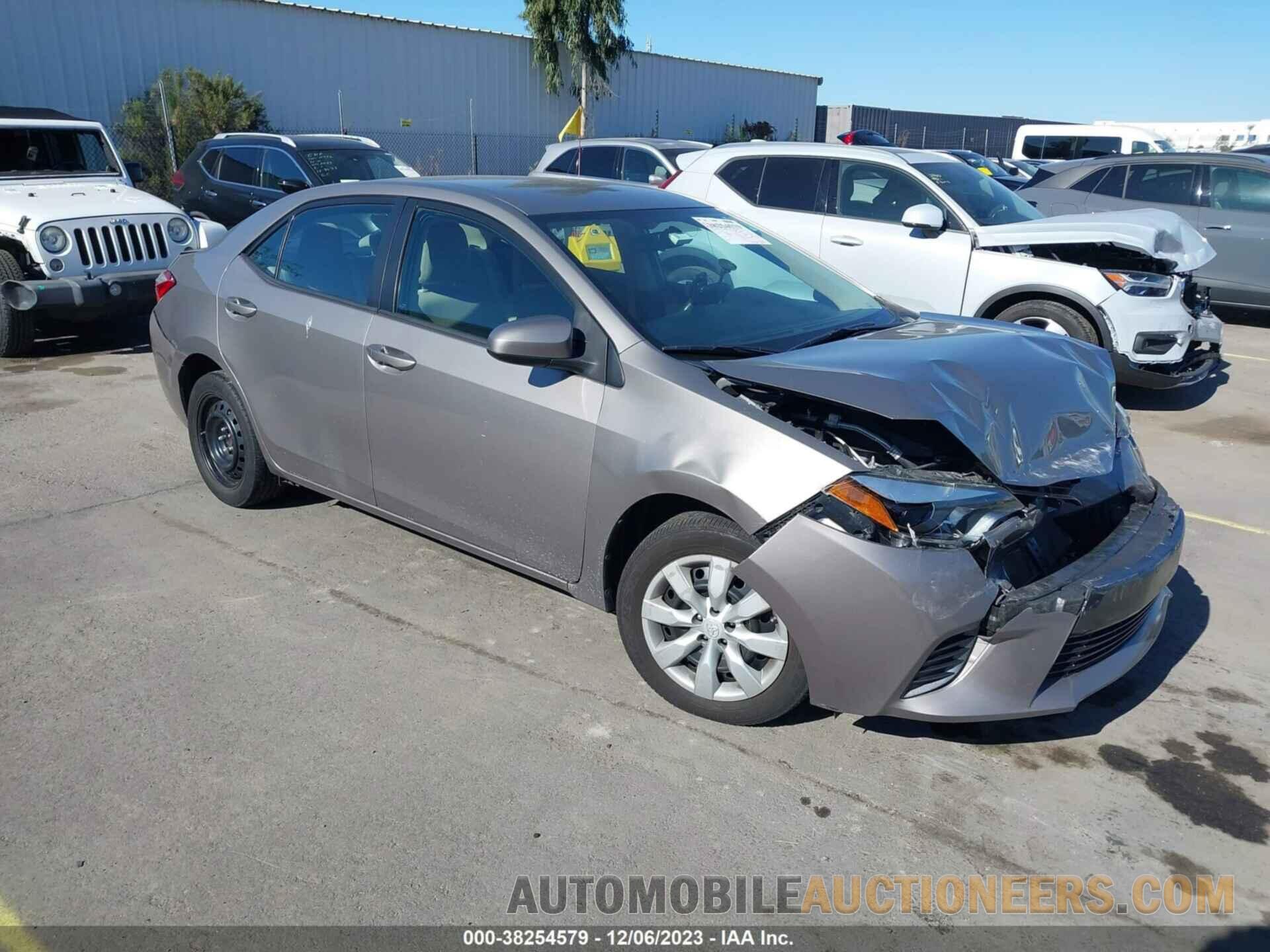 2T1BURHE0FC287212 TOYOTA COROLLA 2015