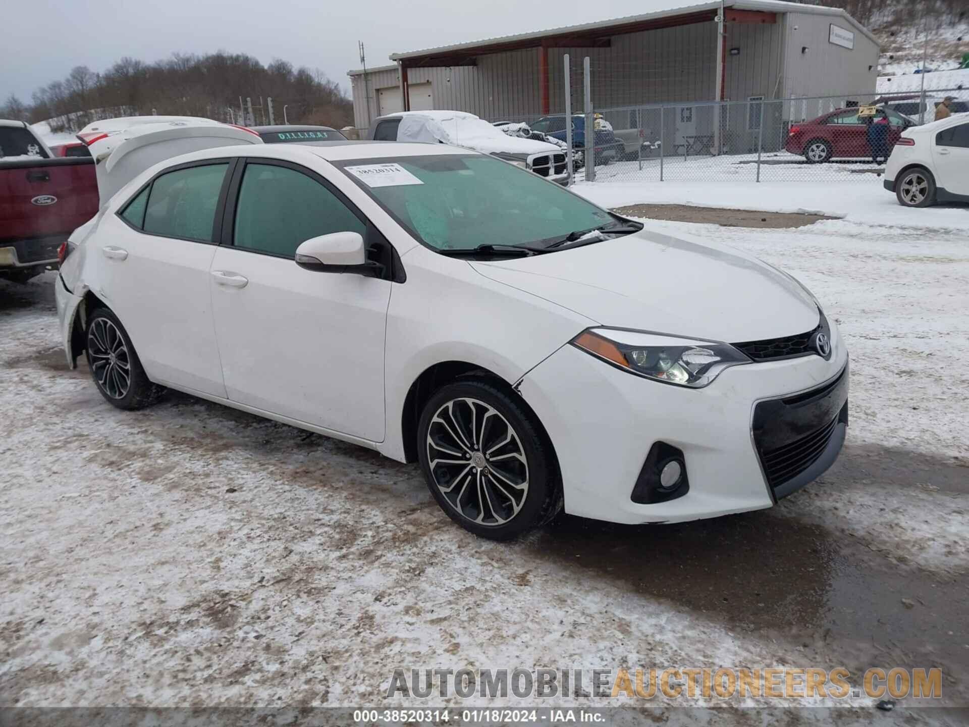 2T1BURHE0FC288733 TOYOTA COROLLA 2015