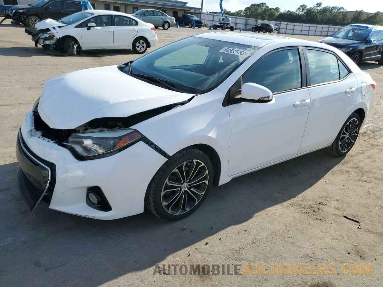 2T1BURHE0FC295682 TOYOTA COROLLA 2015