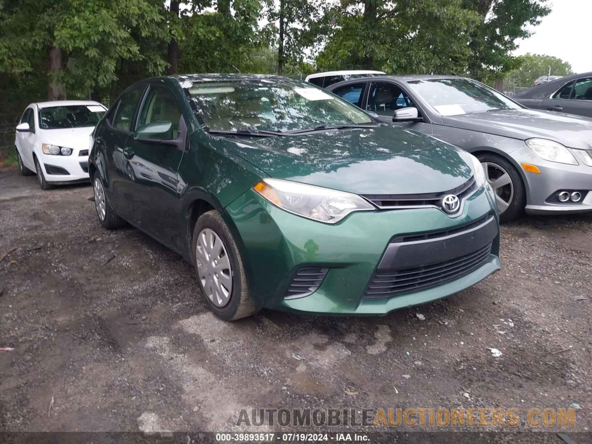 2T1BURHE0FC300864 TOYOTA COROLLA 2015