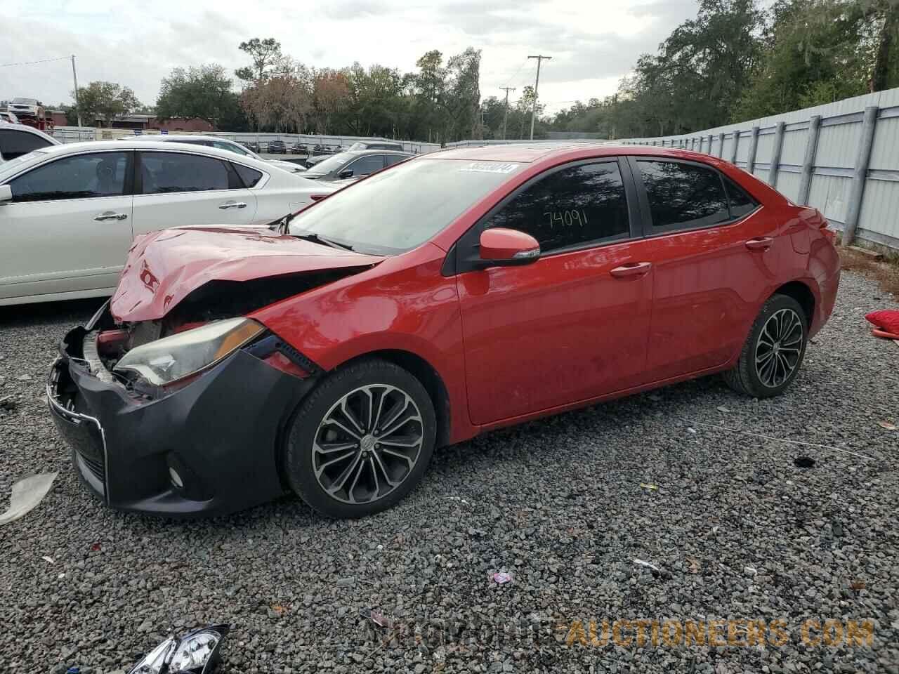 2T1BURHE0FC306972 TOYOTA COROLLA 2015