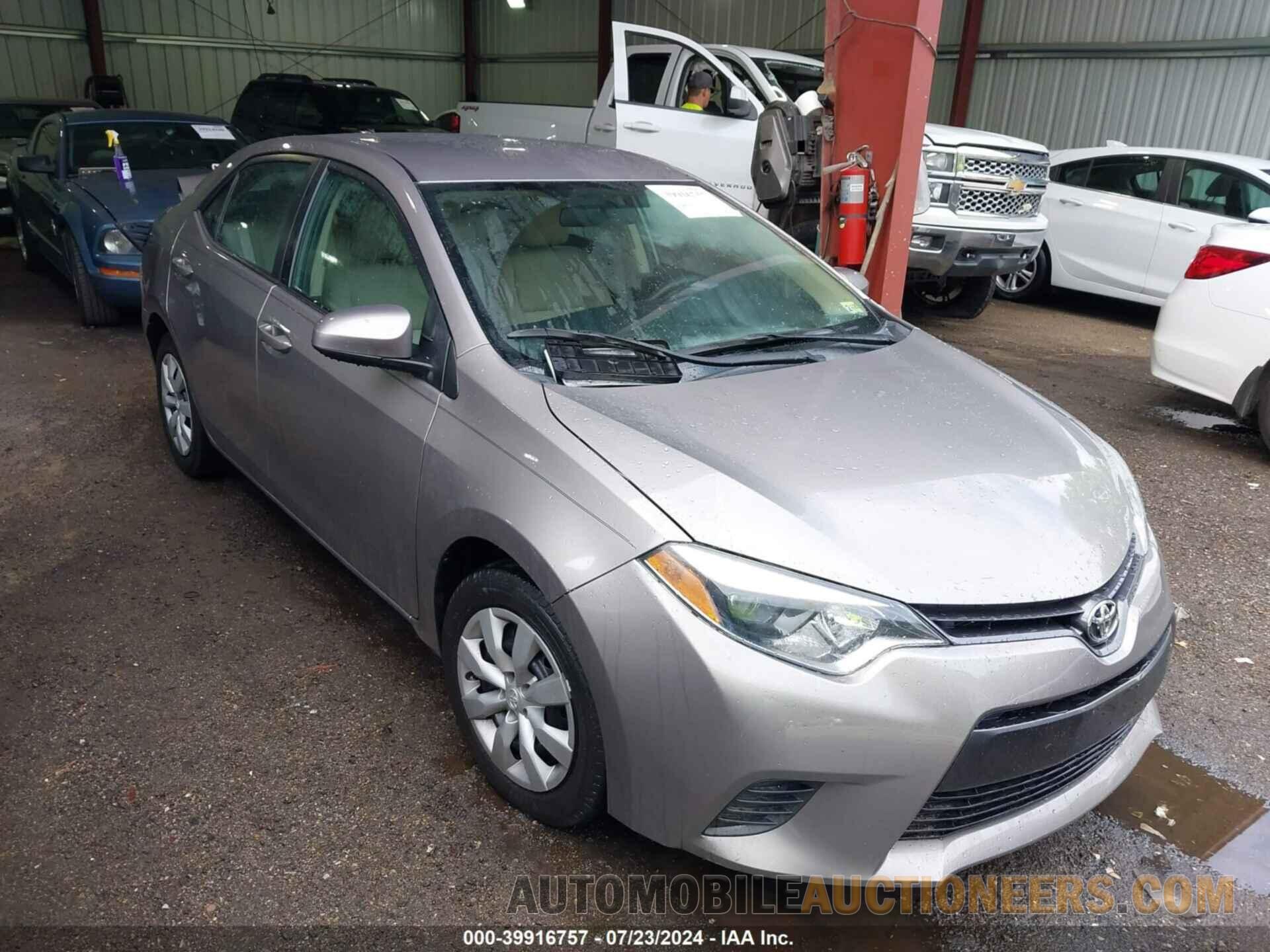 2T1BURHE0FC318121 TOYOTA COROLLA 2015