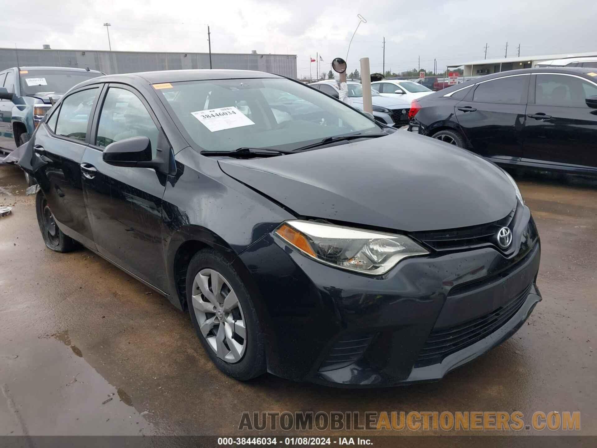 2T1BURHE0FC334125 TOYOTA COROLLA 2015