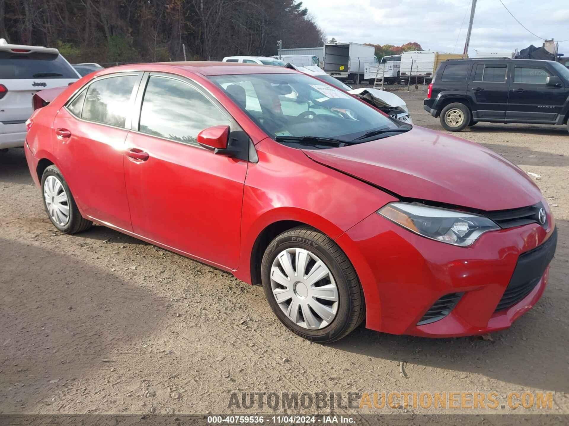 2T1BURHE0FC345268 TOYOTA COROLLA 2015