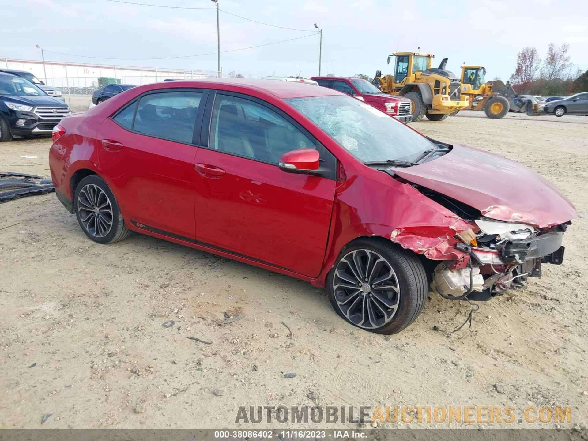 2T1BURHE0FC356674 TOYOTA COROLLA 2015