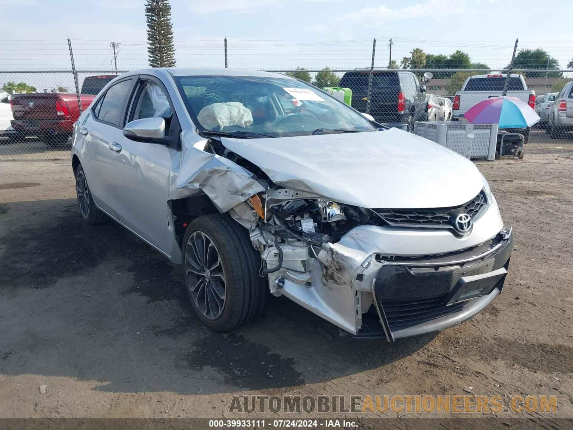 2T1BURHE0FC360062 TOYOTA COROLLA 2015