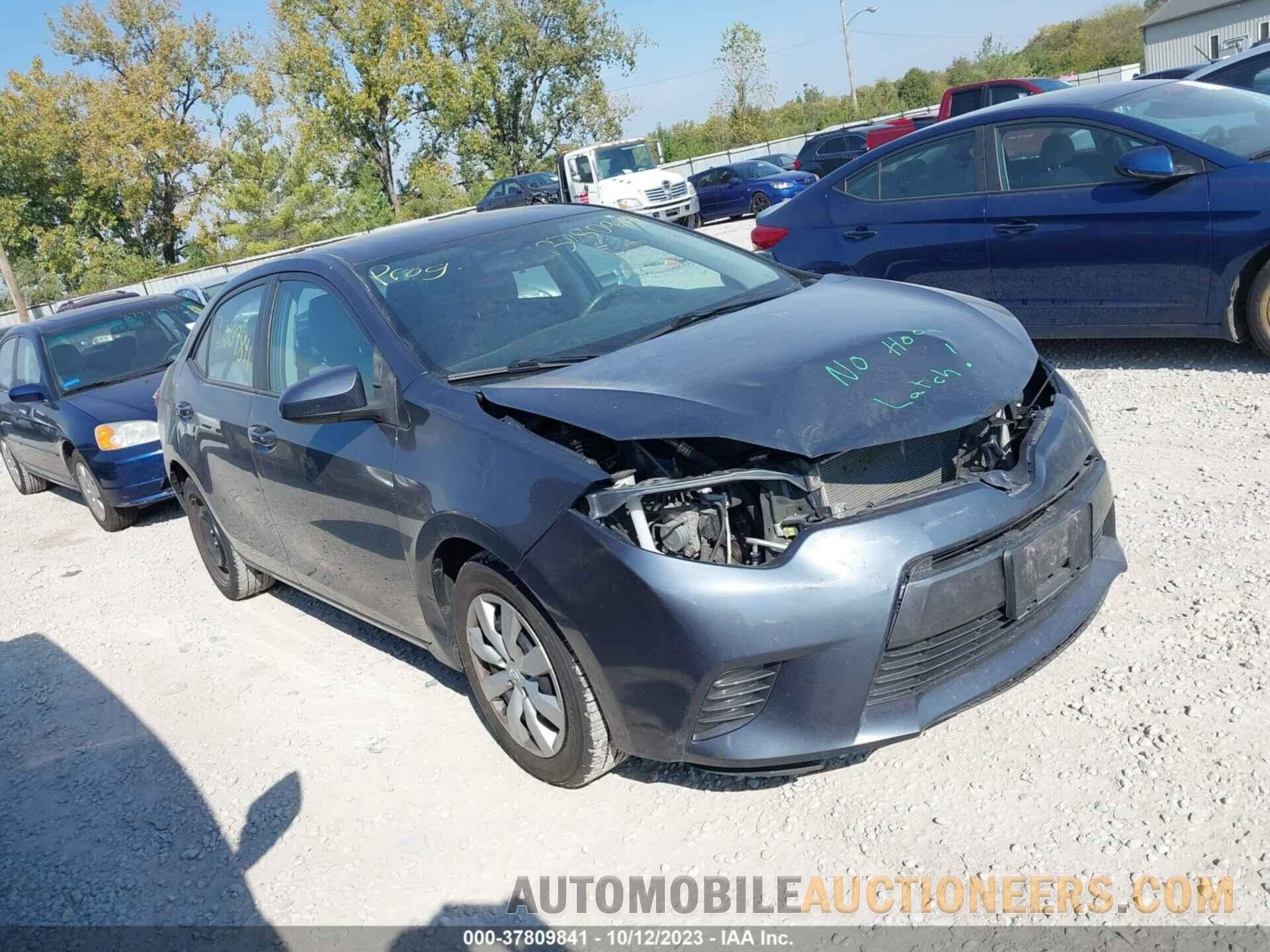 2T1BURHE0FC361082 TOYOTA COROLLA 2015