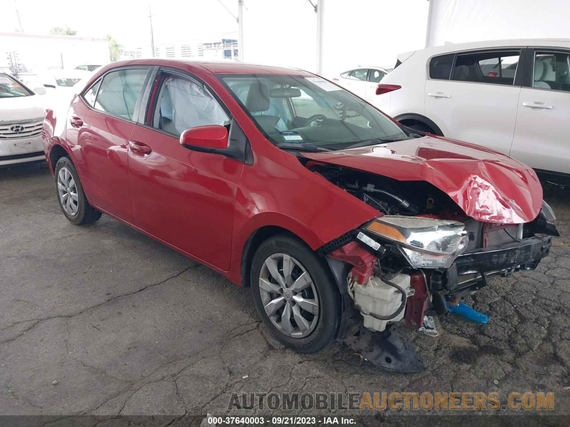 2T1BURHE0FC361308 TOYOTA COROLLA 2015