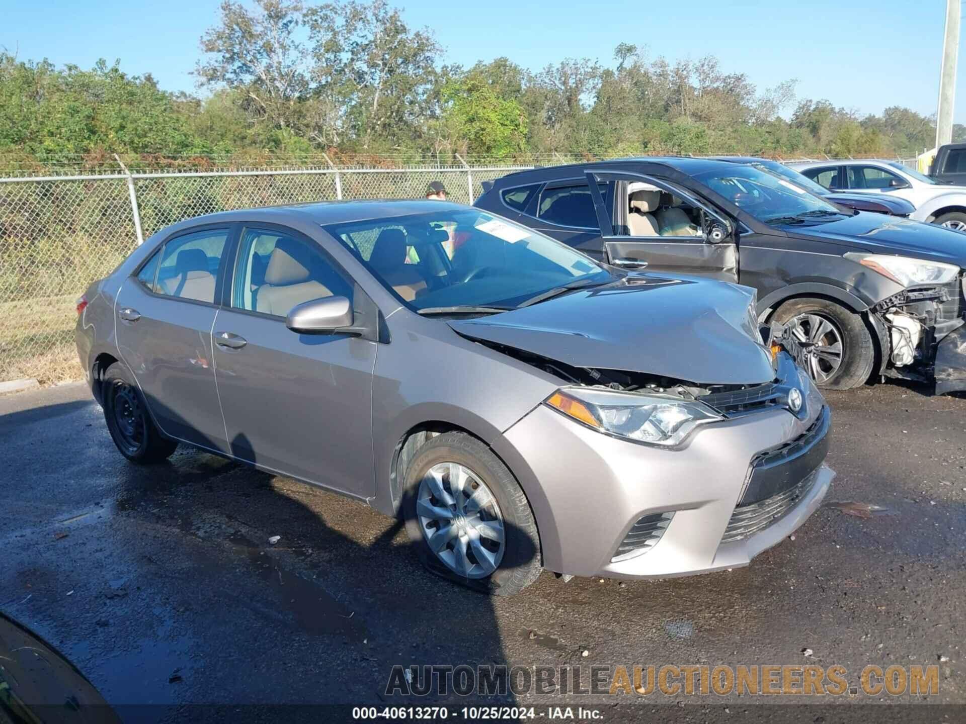 2T1BURHE0FC363530 TOYOTA COROLLA 2015