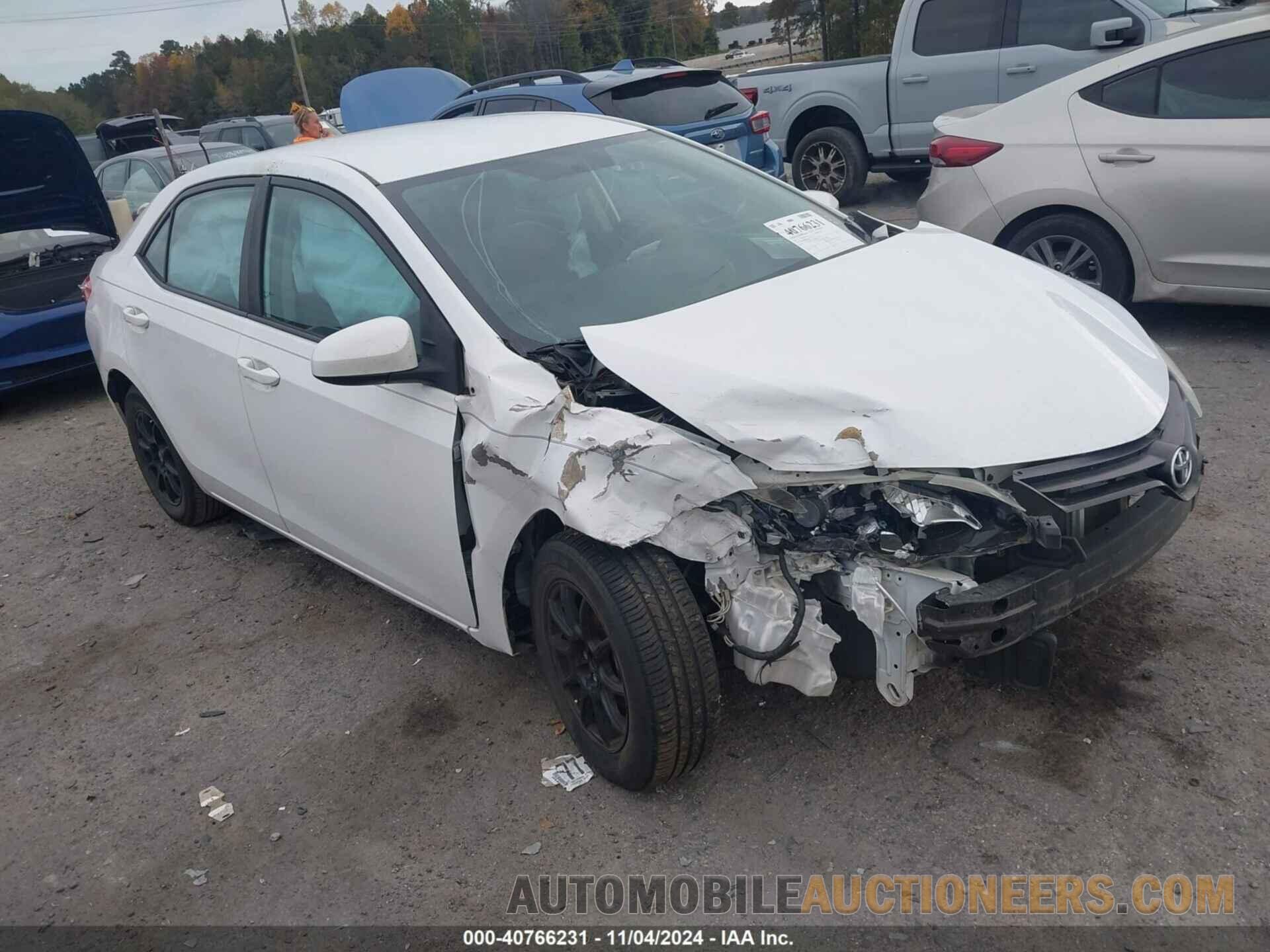 2T1BURHE0FC364435 TOYOTA COROLLA 2015