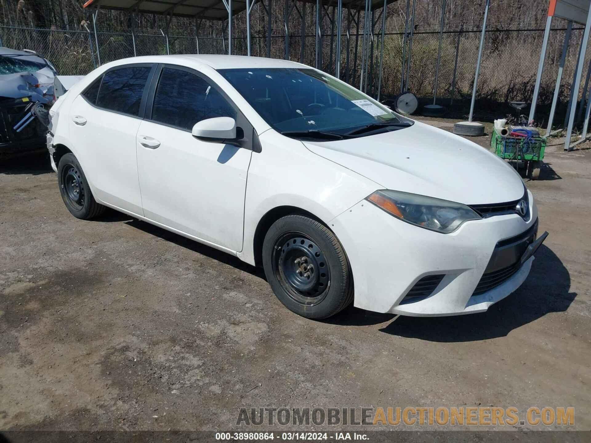 2T1BURHE0FC366332 TOYOTA COROLLA 2015