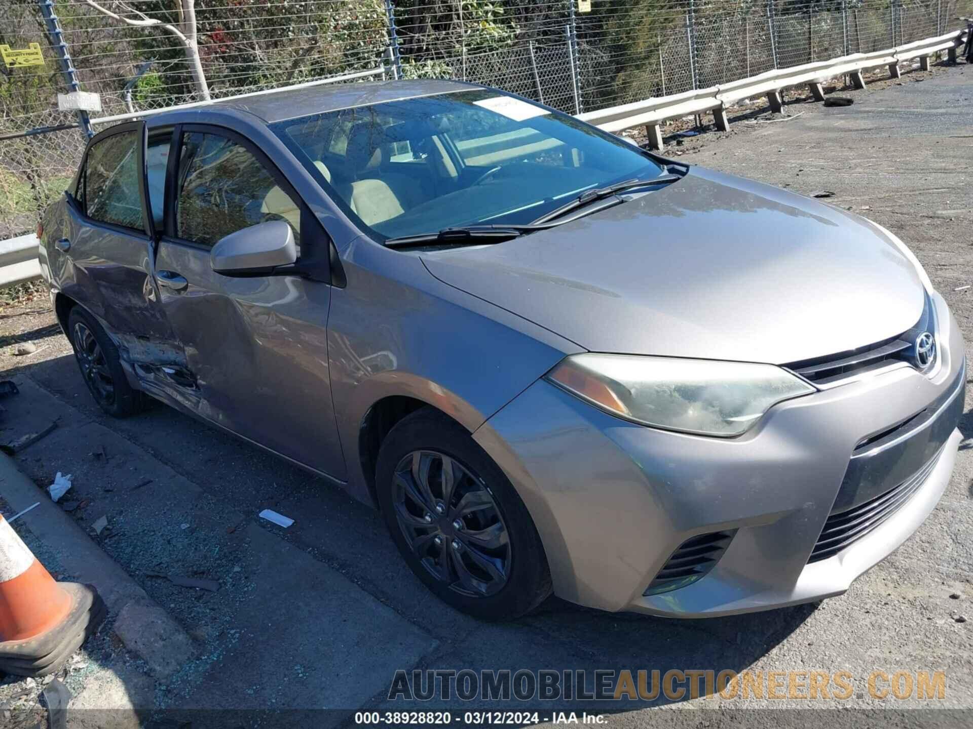 2T1BURHE0FC372258 TOYOTA COROLLA 2015