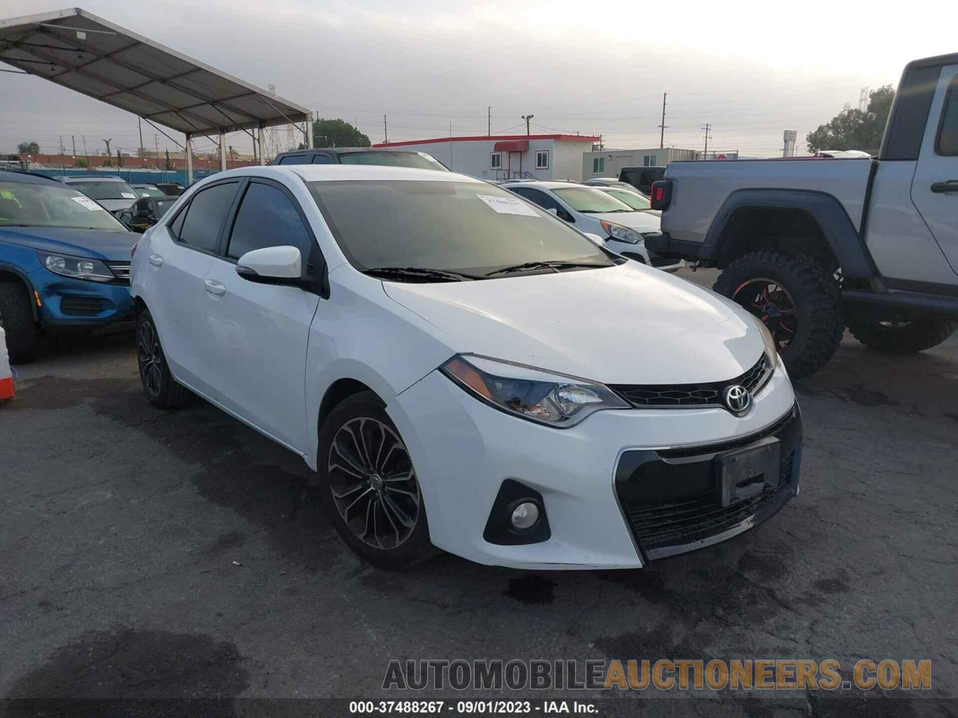 2T1BURHE0FC386032 TOYOTA COROLLA 2015