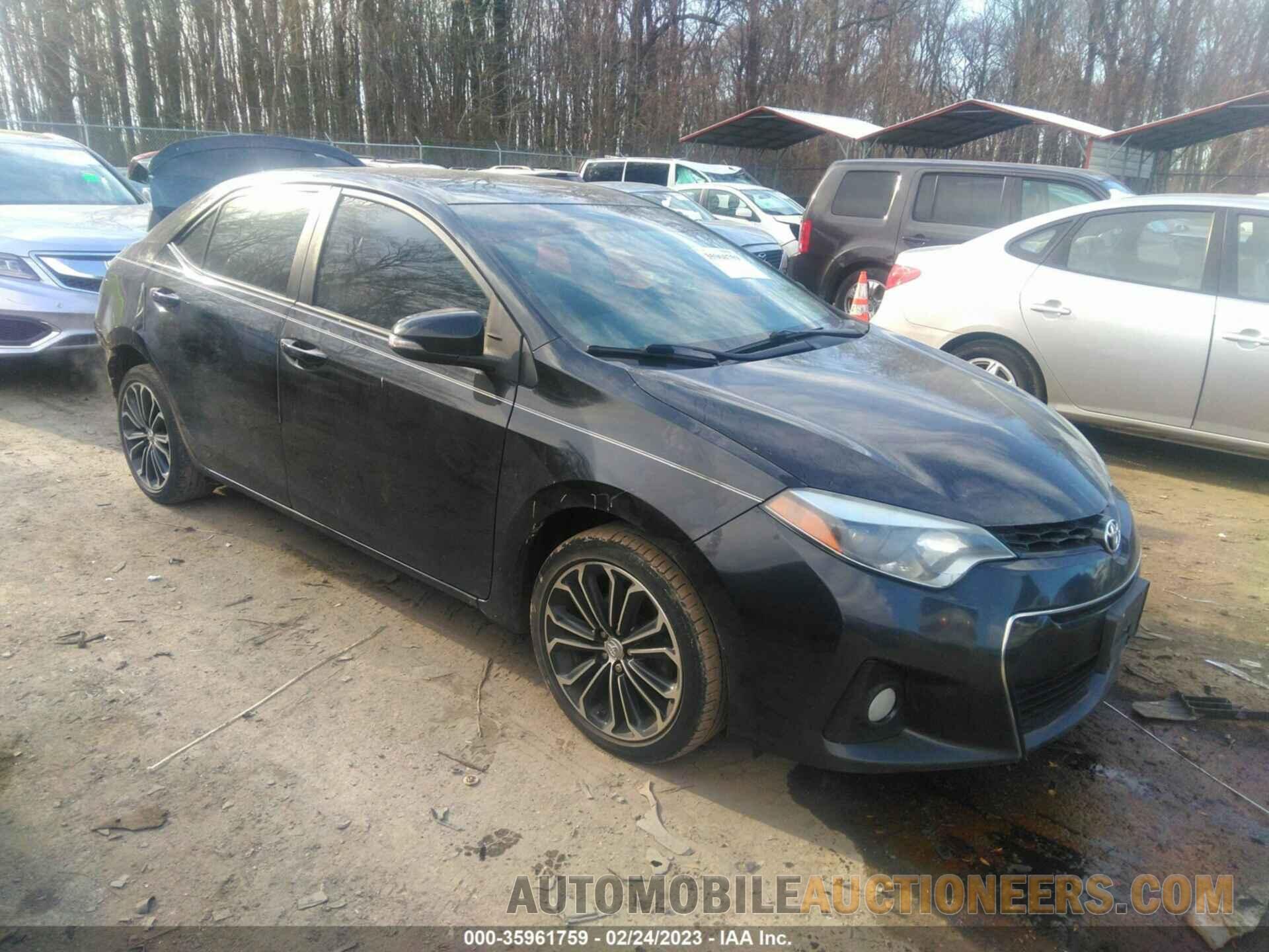 2T1BURHE0FC398228 TOYOTA COROLLA 2015