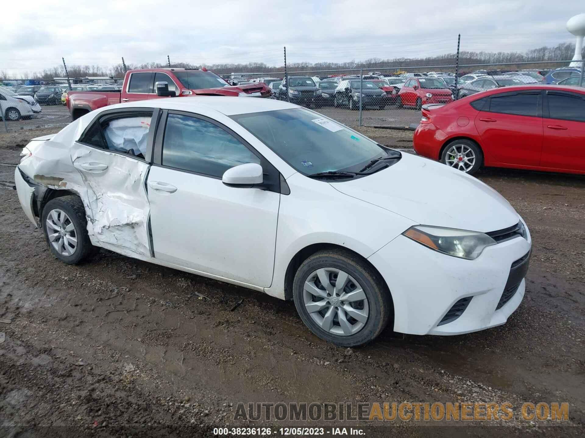 2T1BURHE0FC403122 TOYOTA COROLLA 2015