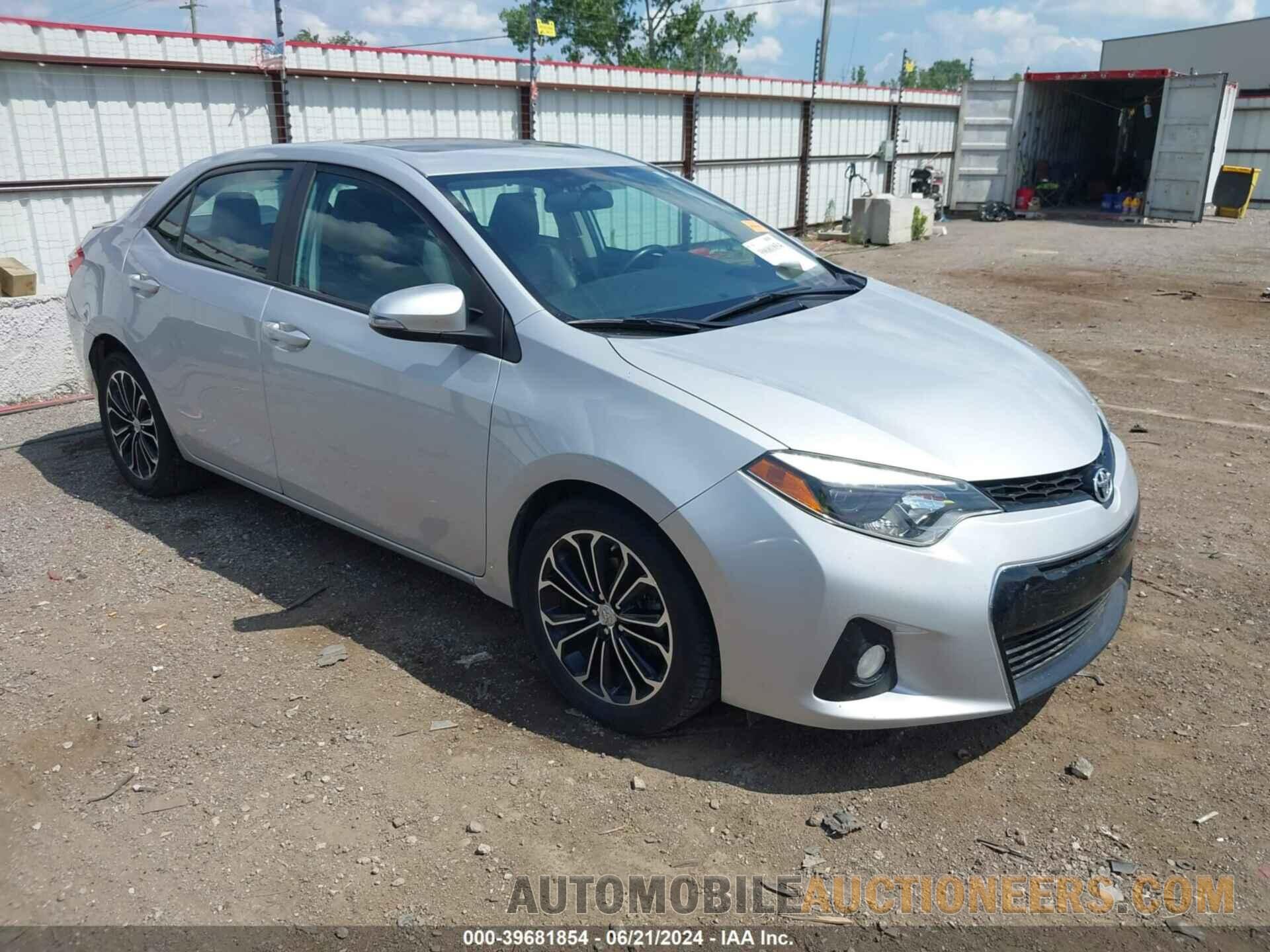 2T1BURHE0FC405338 TOYOTA COROLLA 2015