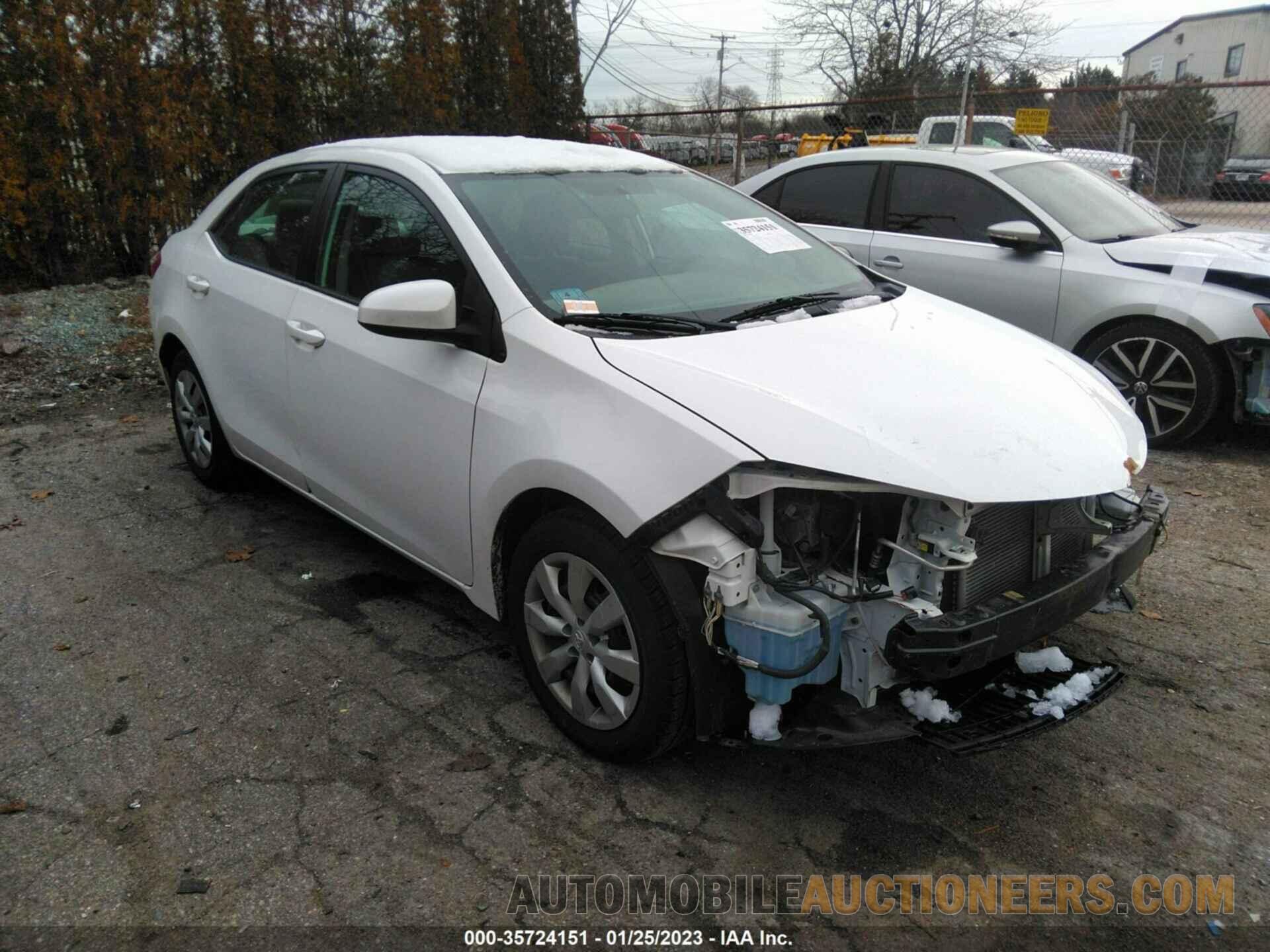 2T1BURHE0FC405582 TOYOTA COROLLA 2015