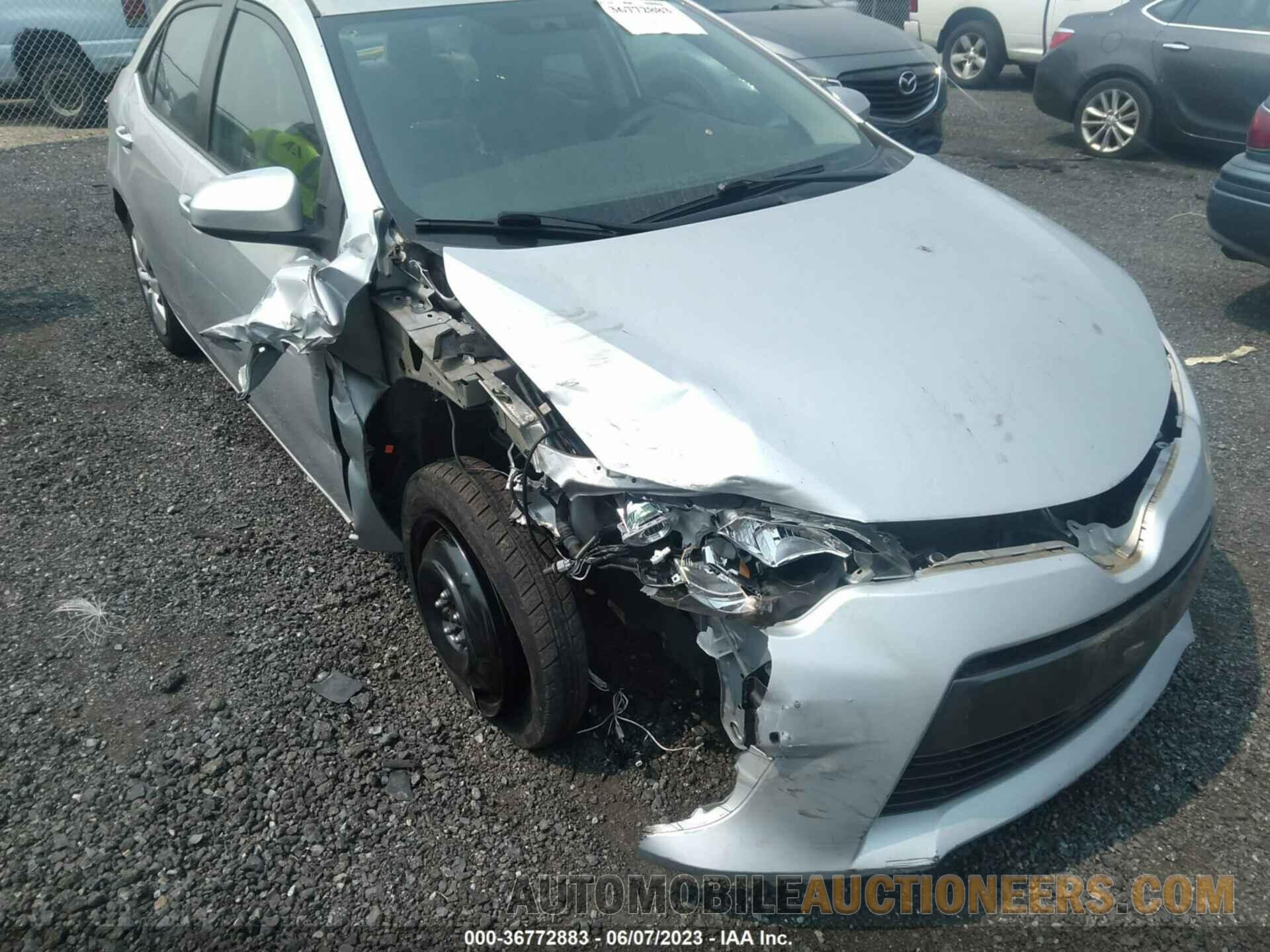 2T1BURHE0FC416761 TOYOTA COROLLA 2015