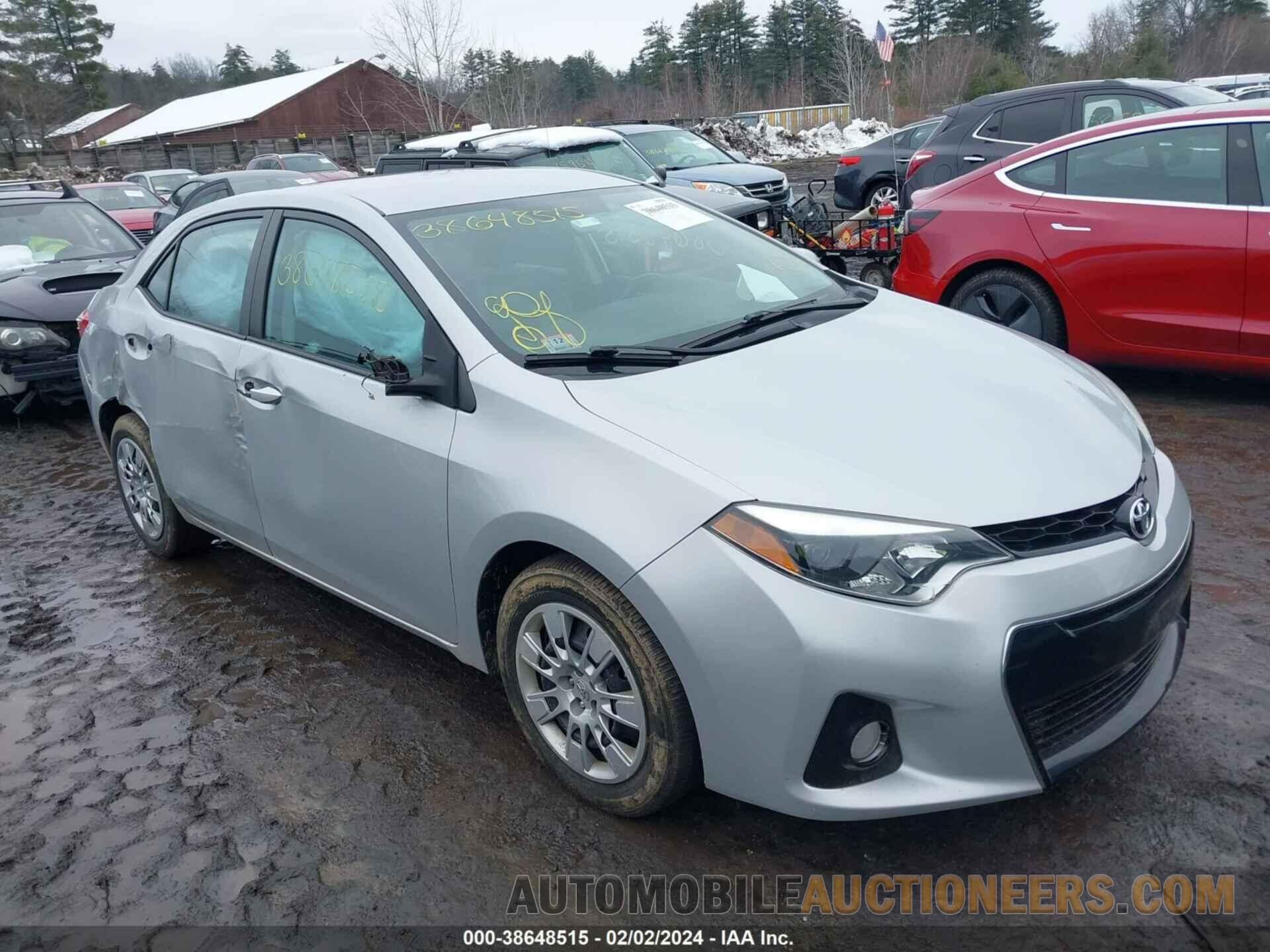 2T1BURHE0FC417747 TOYOTA COROLLA 2015