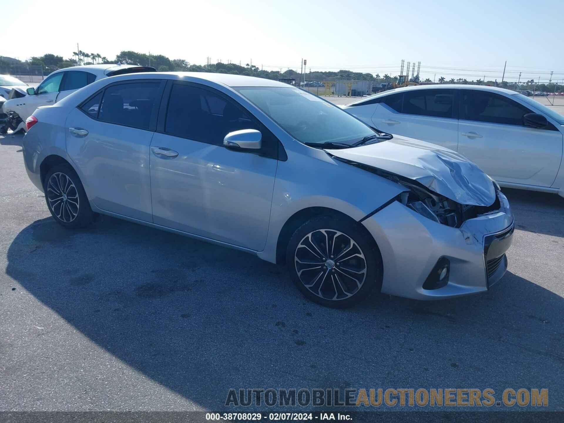 2T1BURHE0FC426190 TOYOTA COROLLA 2015