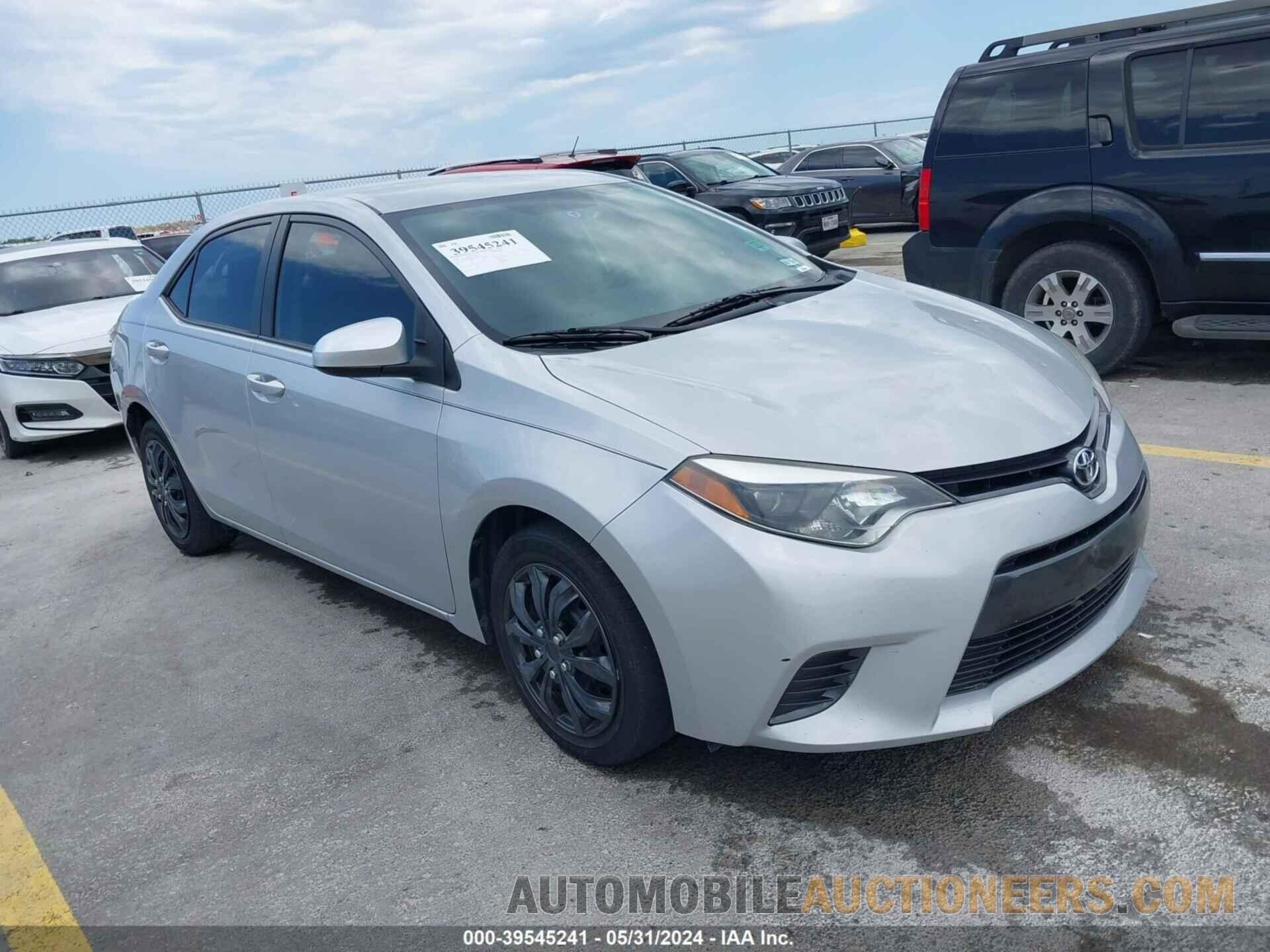 2T1BURHE0FC426609 TOYOTA COROLLA 2015