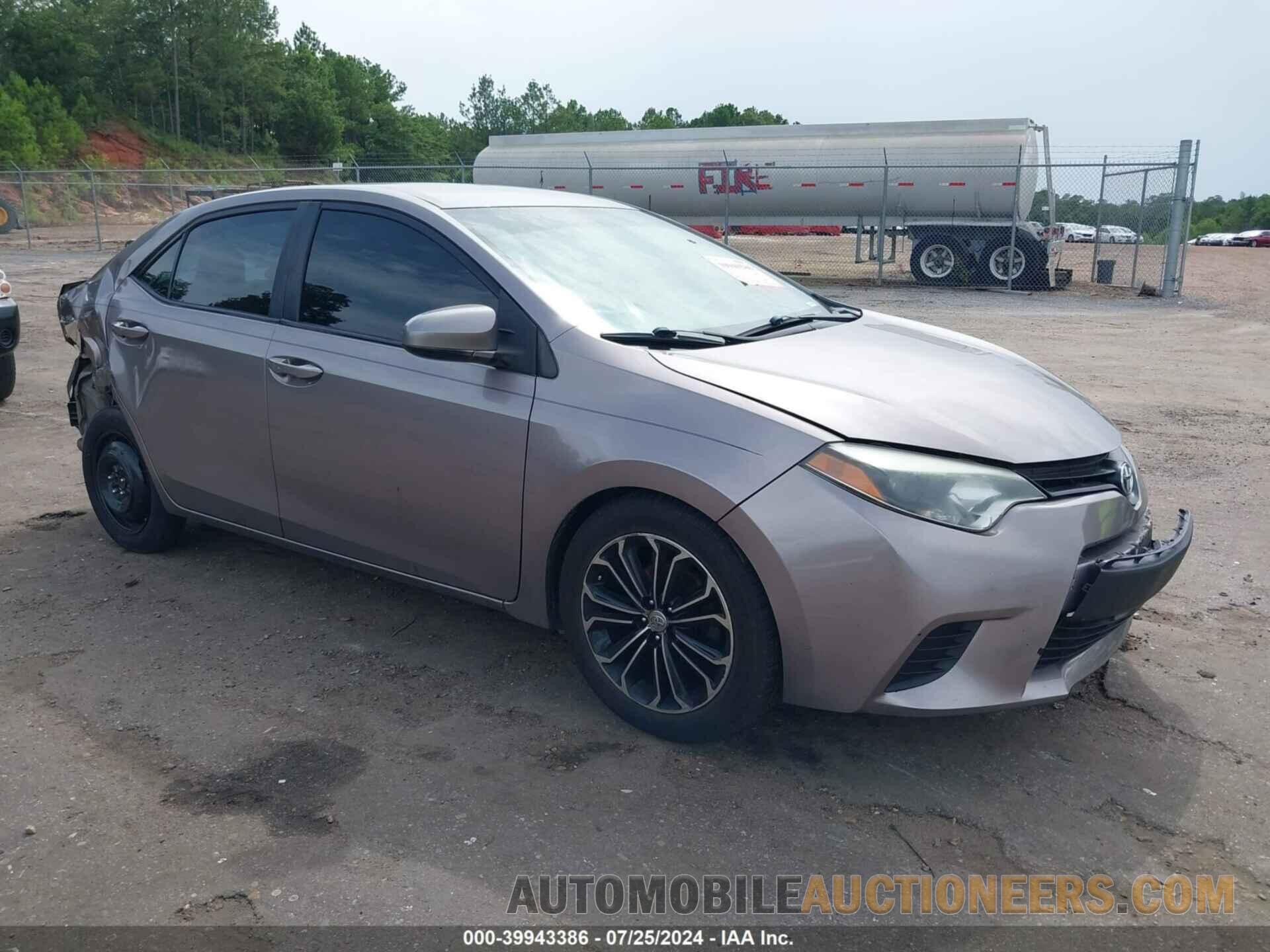 2T1BURHE0FC431437 TOYOTA COROLLA 2015