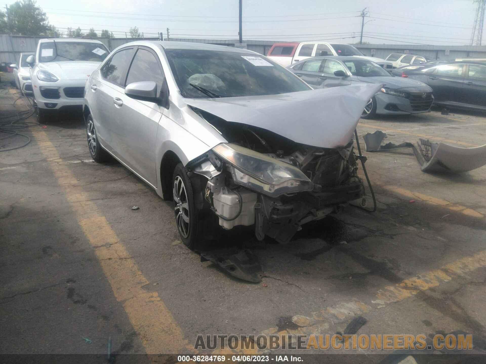 2T1BURHE0FC434161 TOYOTA COROLLA 2015