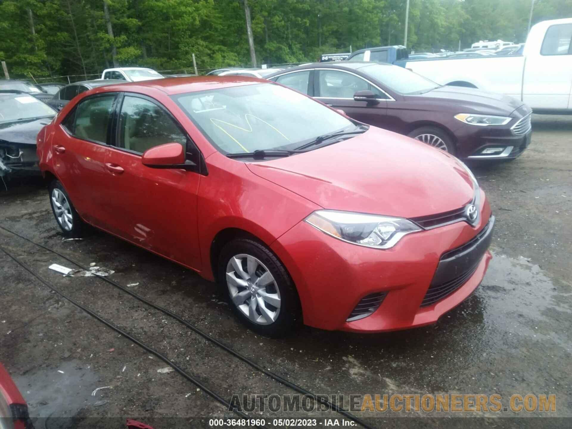 2T1BURHE0FC462249 TOYOTA COROLLA 2015