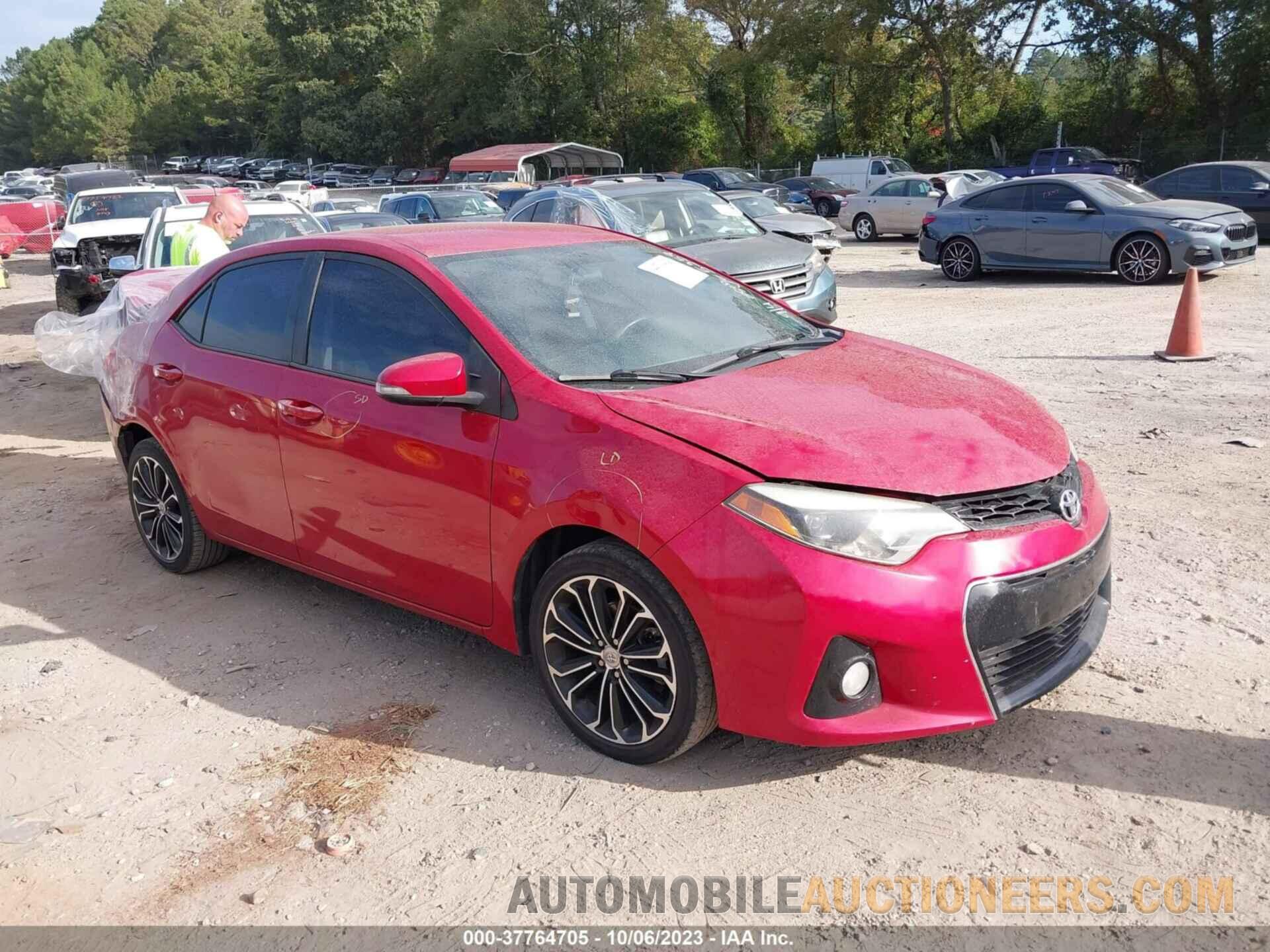 2T1BURHE0FC465359 TOYOTA COROLLA 2015