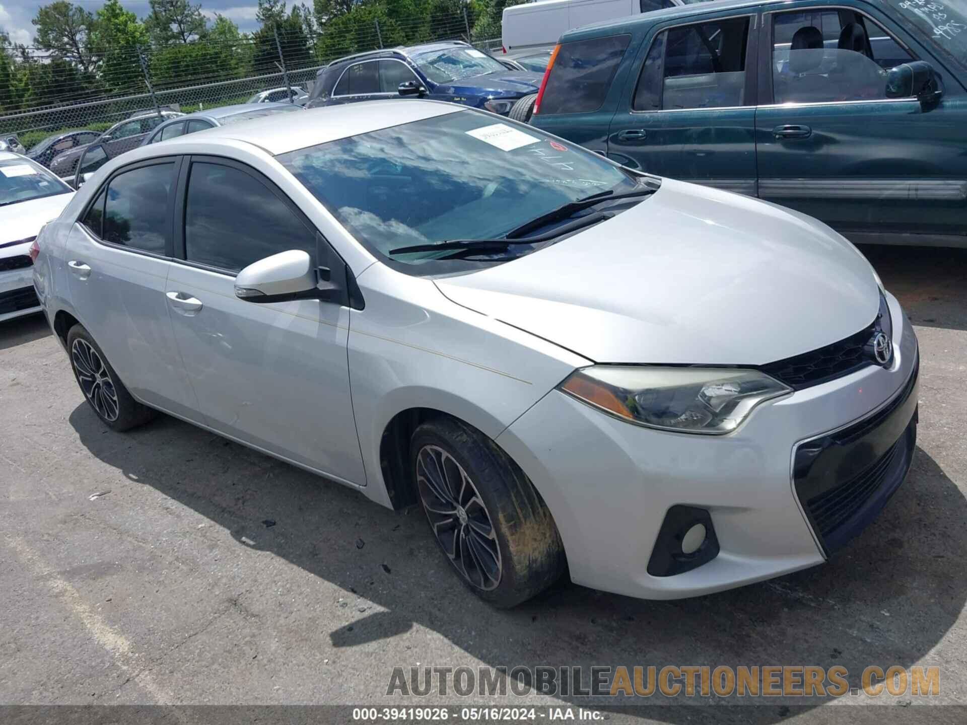 2T1BURHE0FC474692 TOYOTA COROLLA 2015