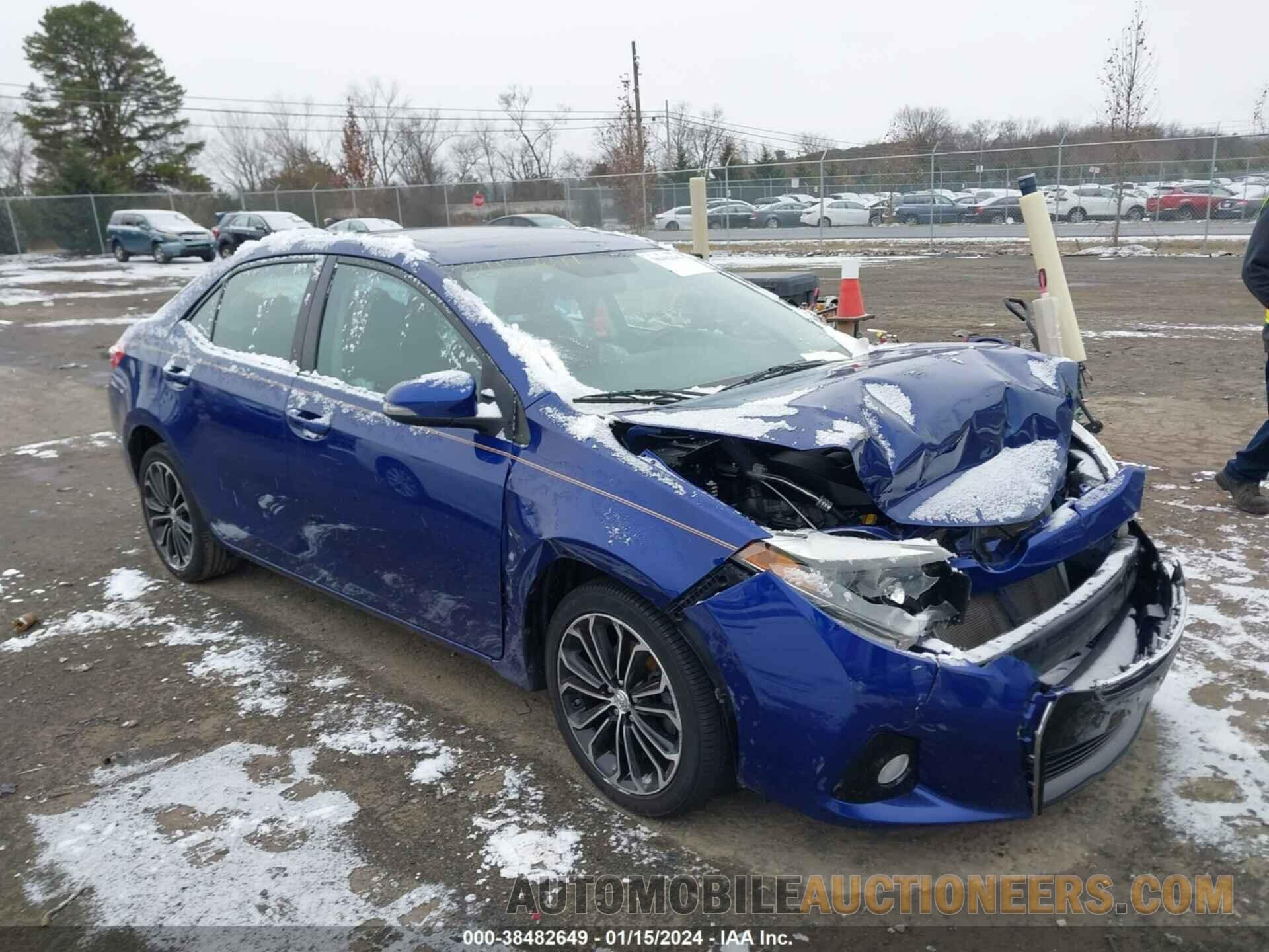 2T1BURHE0FC477172 TOYOTA COROLLA 2015